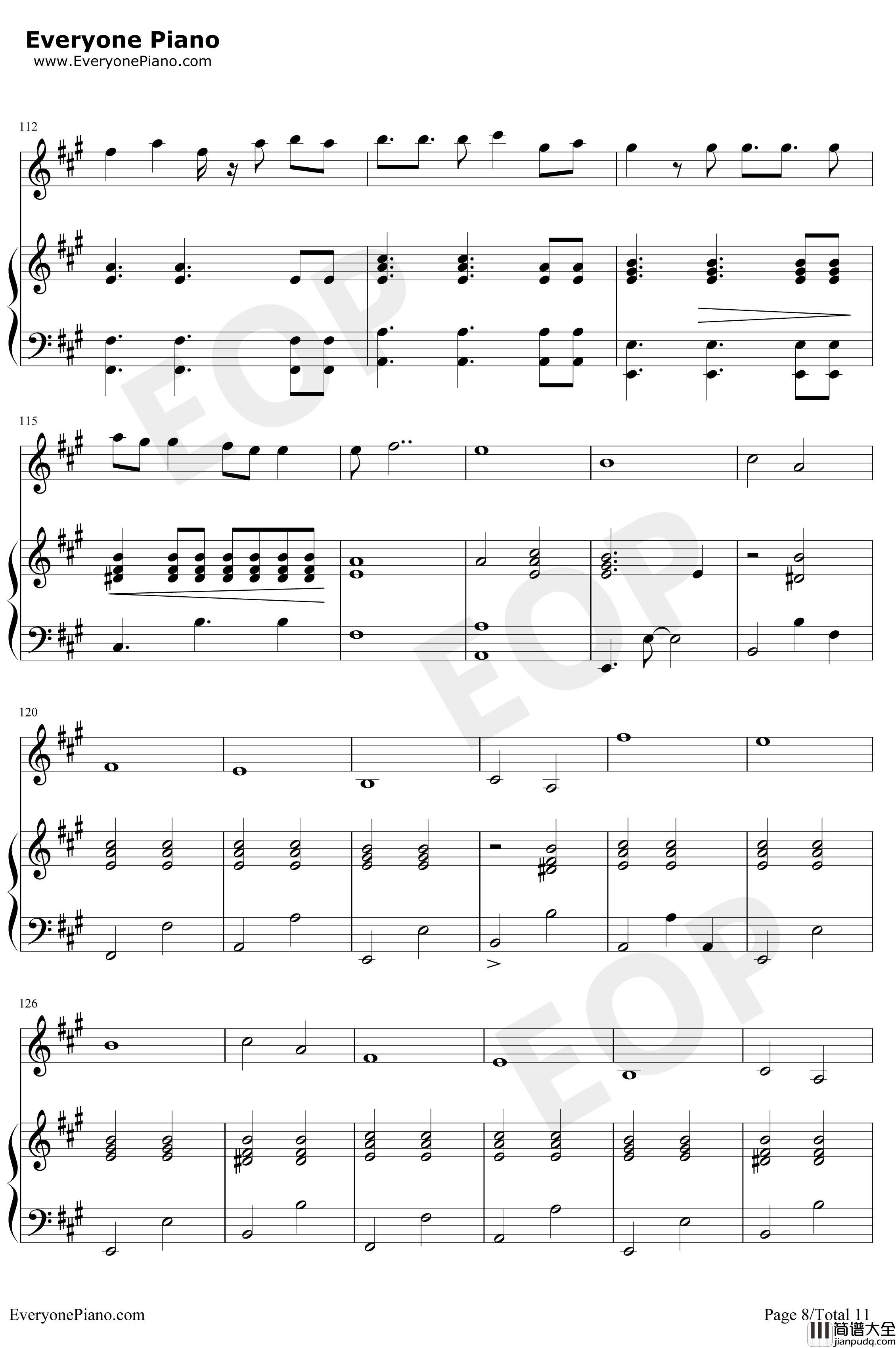 异类钢琴谱_华晨宇