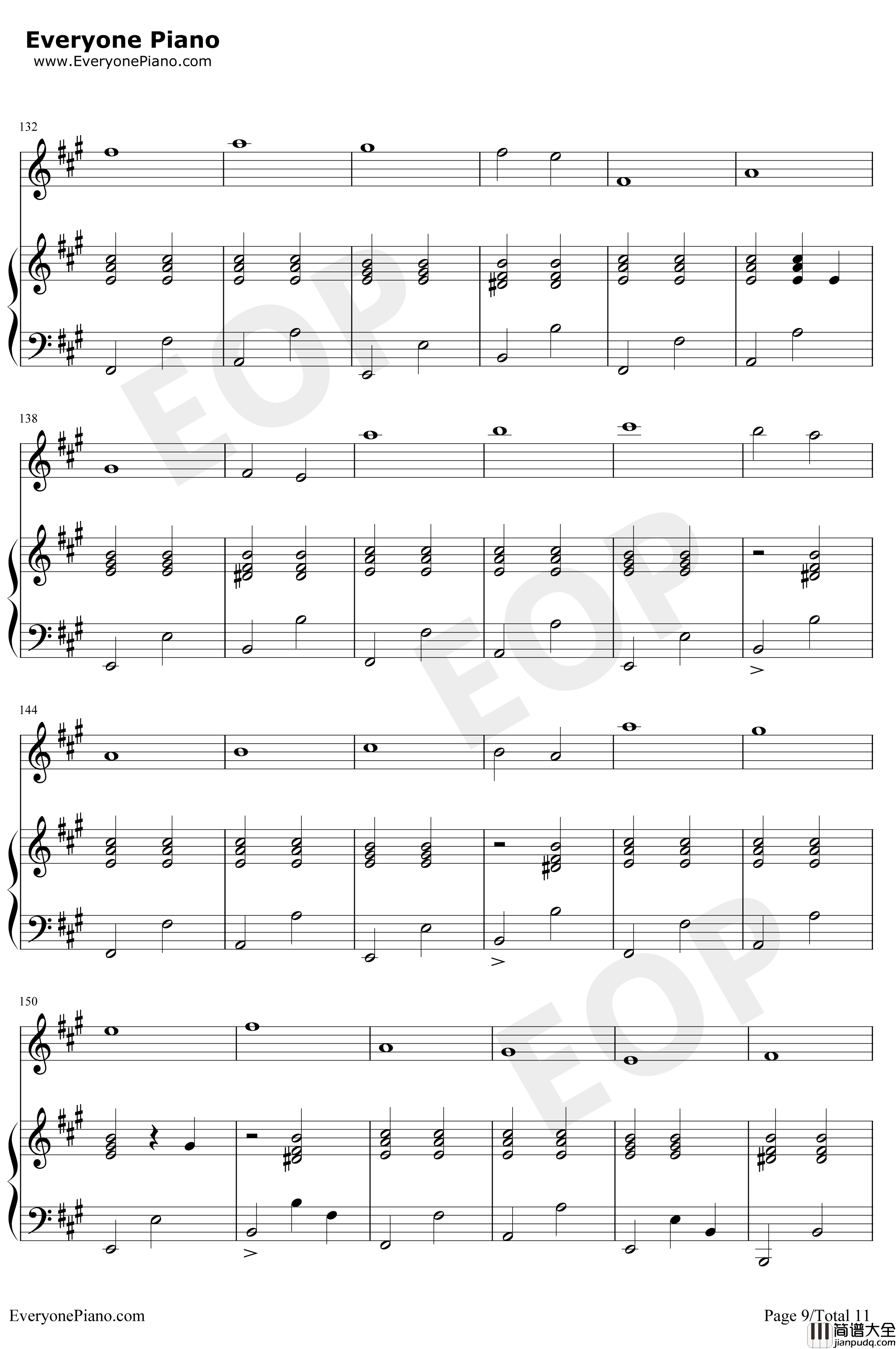 异类钢琴谱_华晨宇