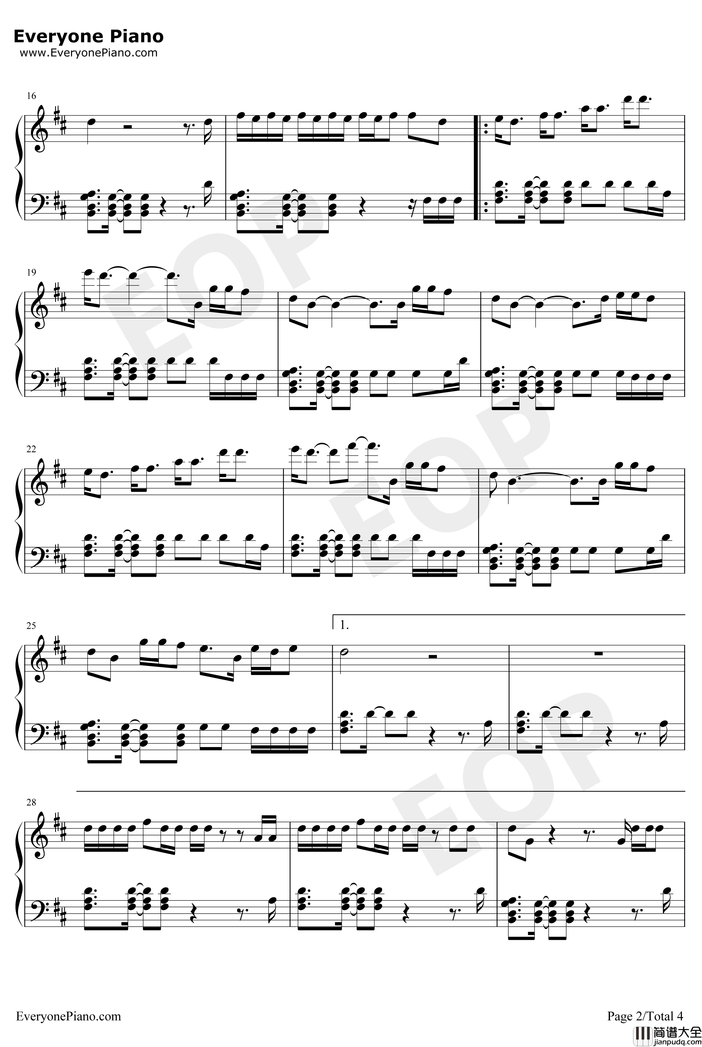 You_Need_To_Calm_Down钢琴谱_Taylor_Swift