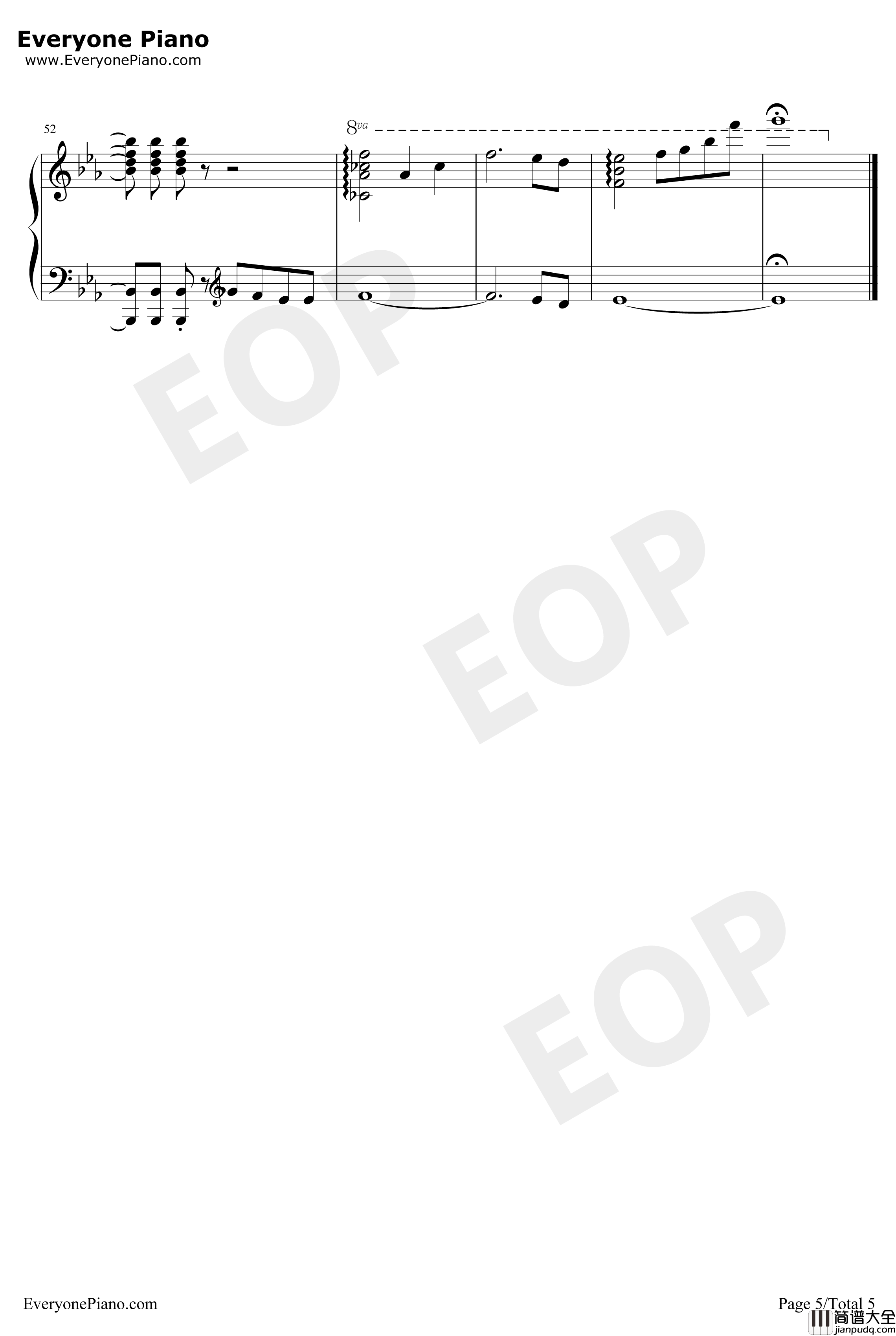 为什么老师会在这里OP钢琴谱_上坂堇