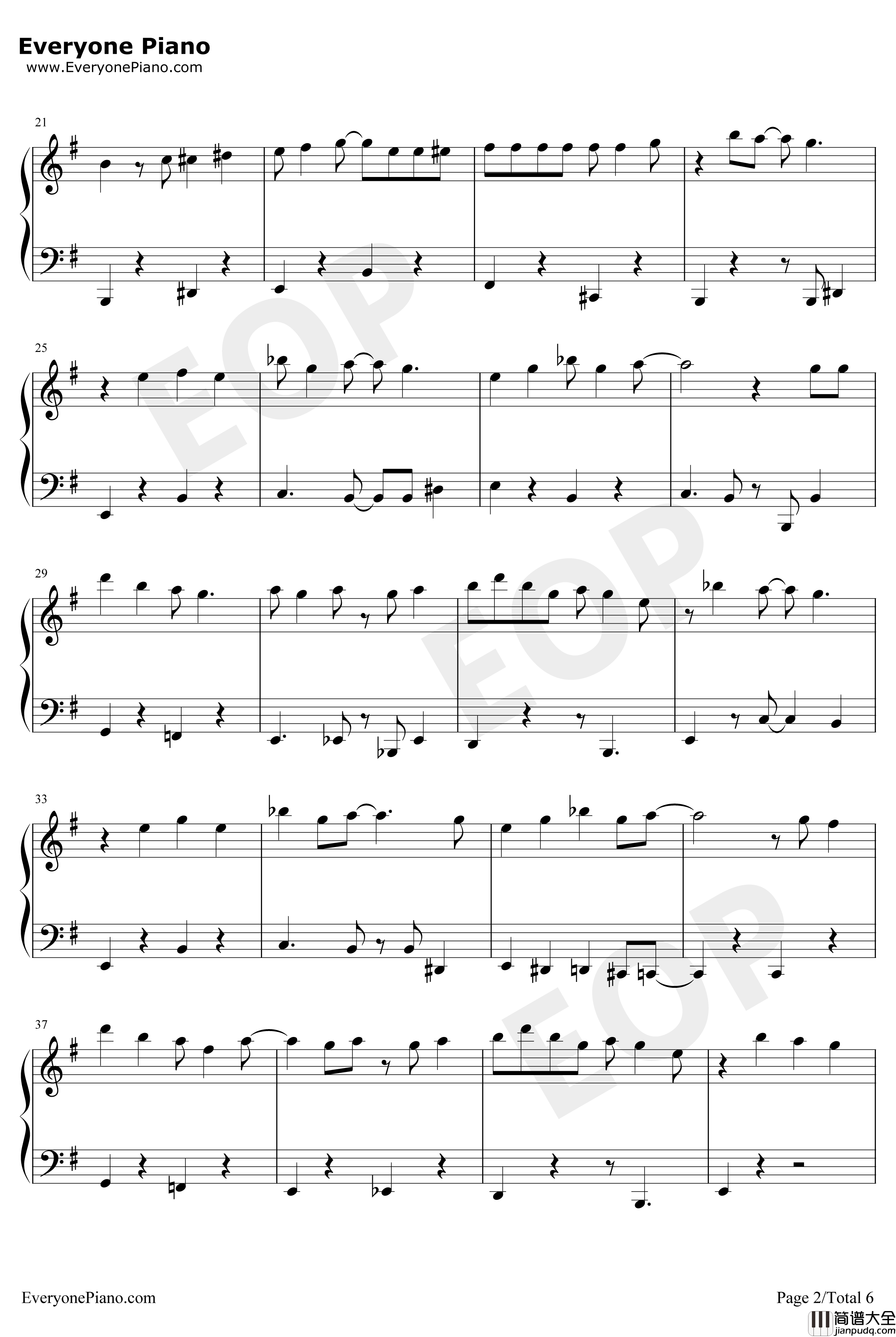 Friend_Like_Me钢琴谱_WillSmith_阿拉丁OST