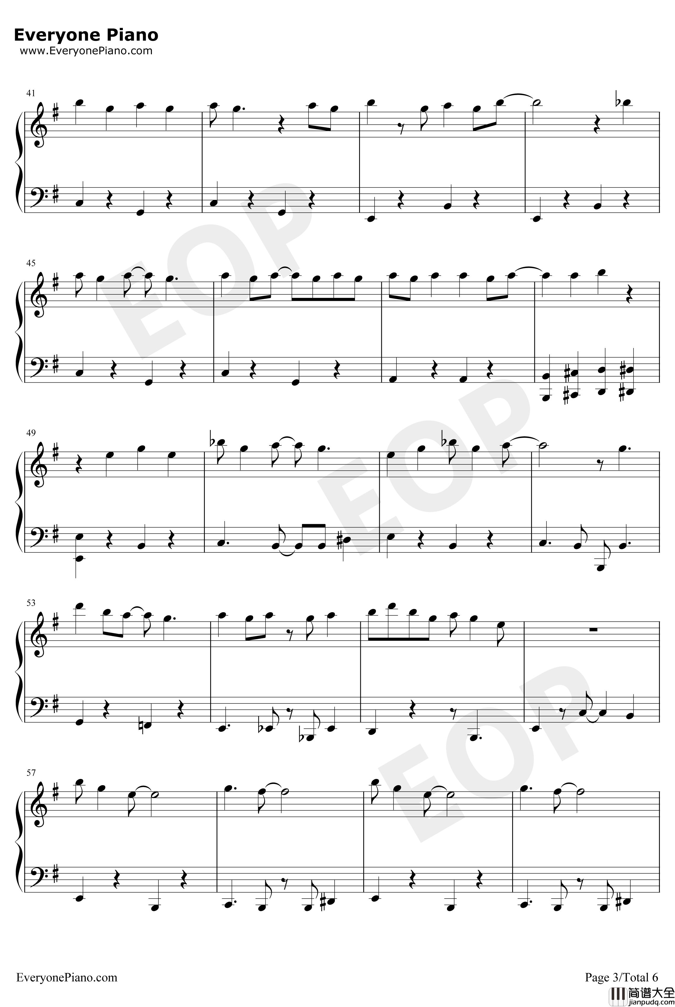 Friend_Like_Me钢琴谱_WillSmith_阿拉丁OST