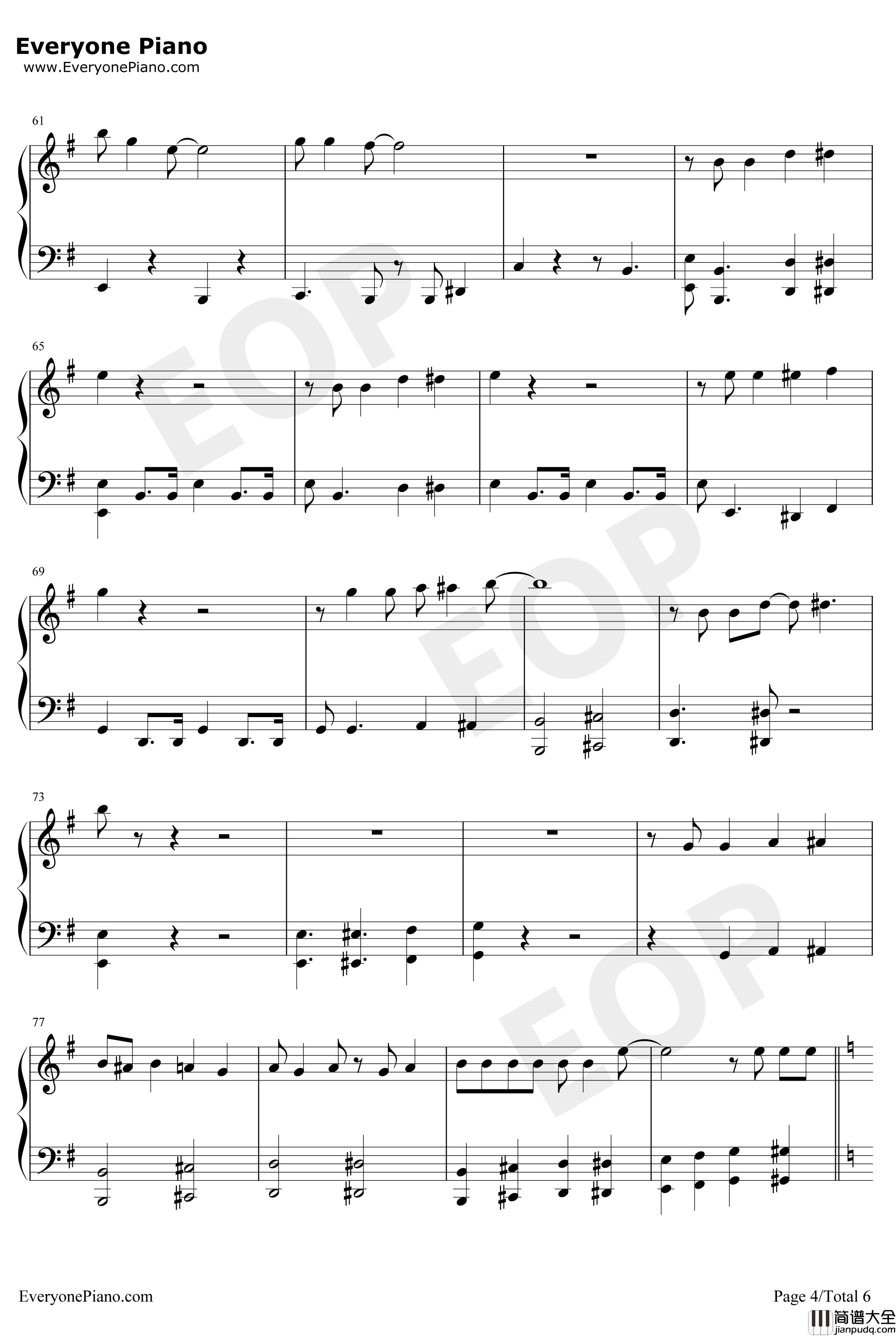 Friend_Like_Me钢琴谱_WillSmith_阿拉丁OST