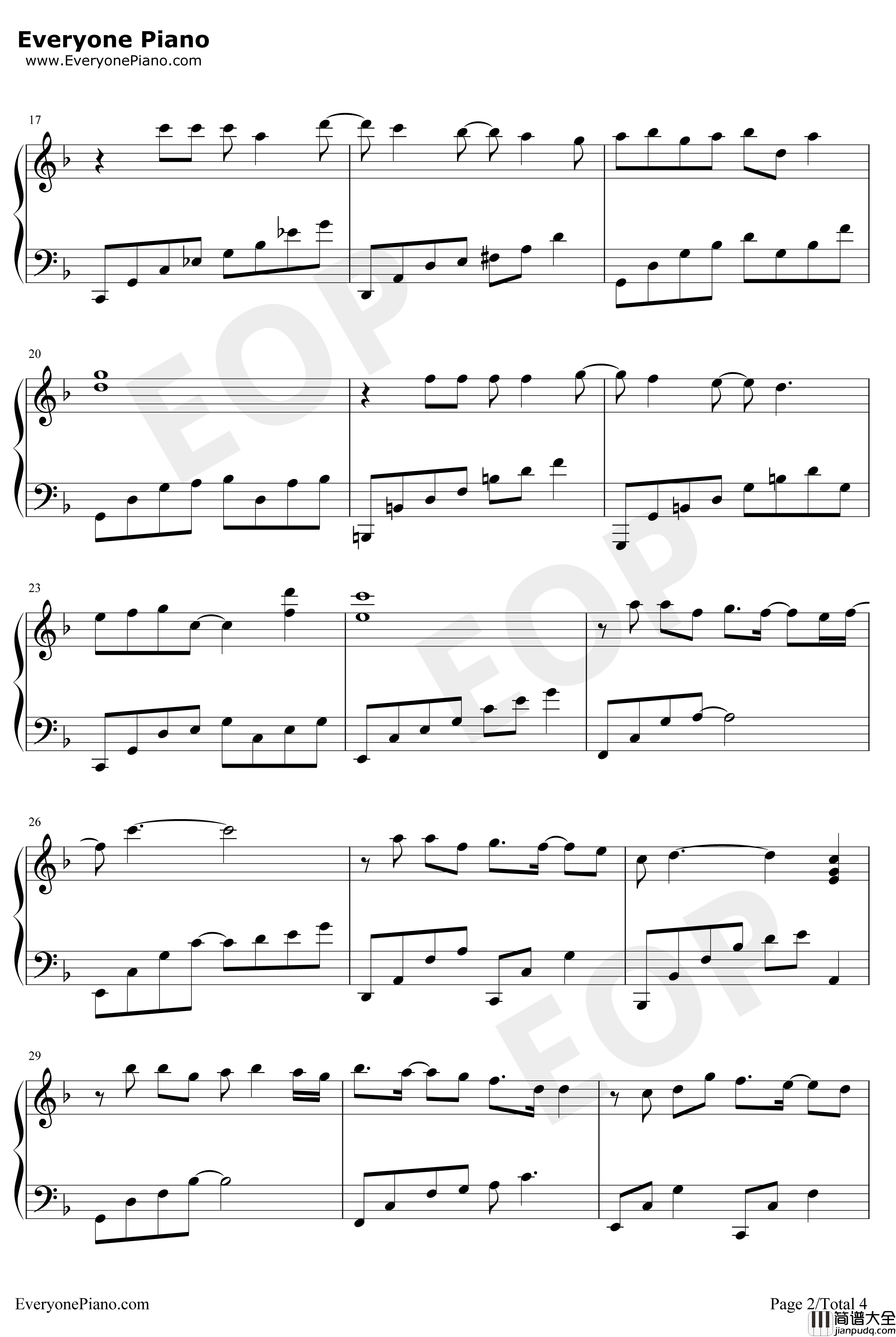 叮咛钢琴谱_毛不易_都挺好片尾曲_不仅好听且歌词唯美至极