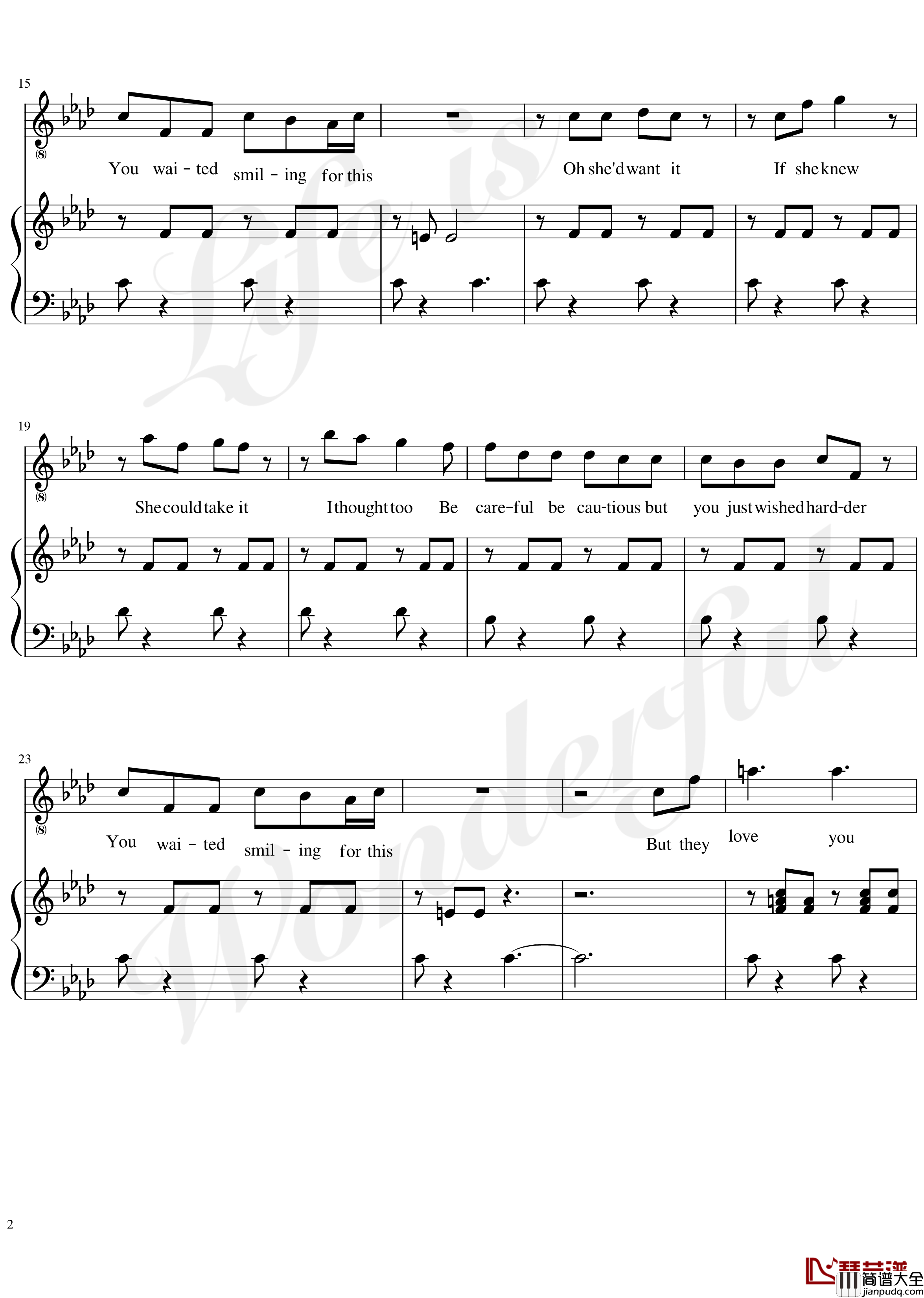 Burned_out钢琴谱_Dodie_Clark