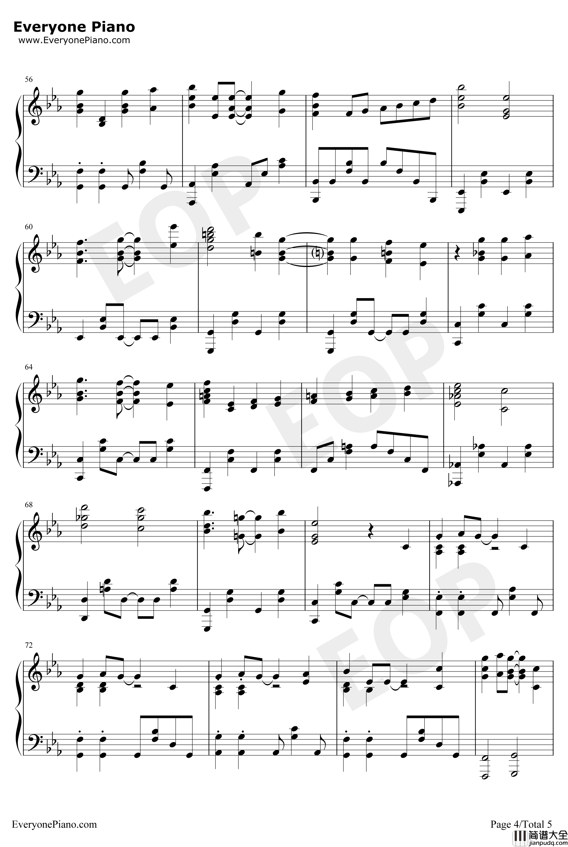 我们真的学不来OP钢琴谱_Study