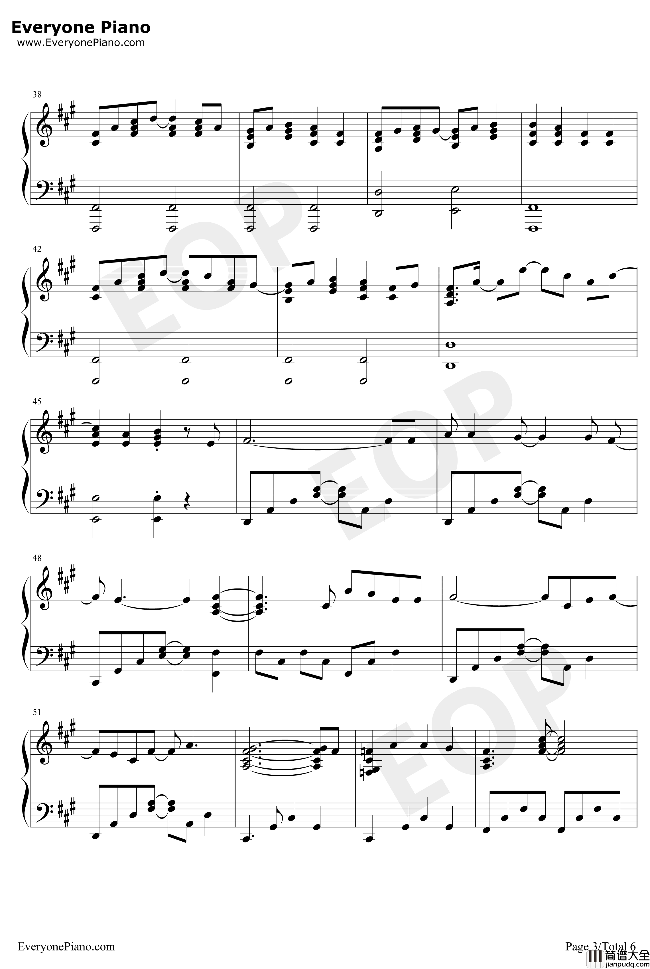 Speechless钢琴谱_AlanMenken_阿拉丁原声音乐