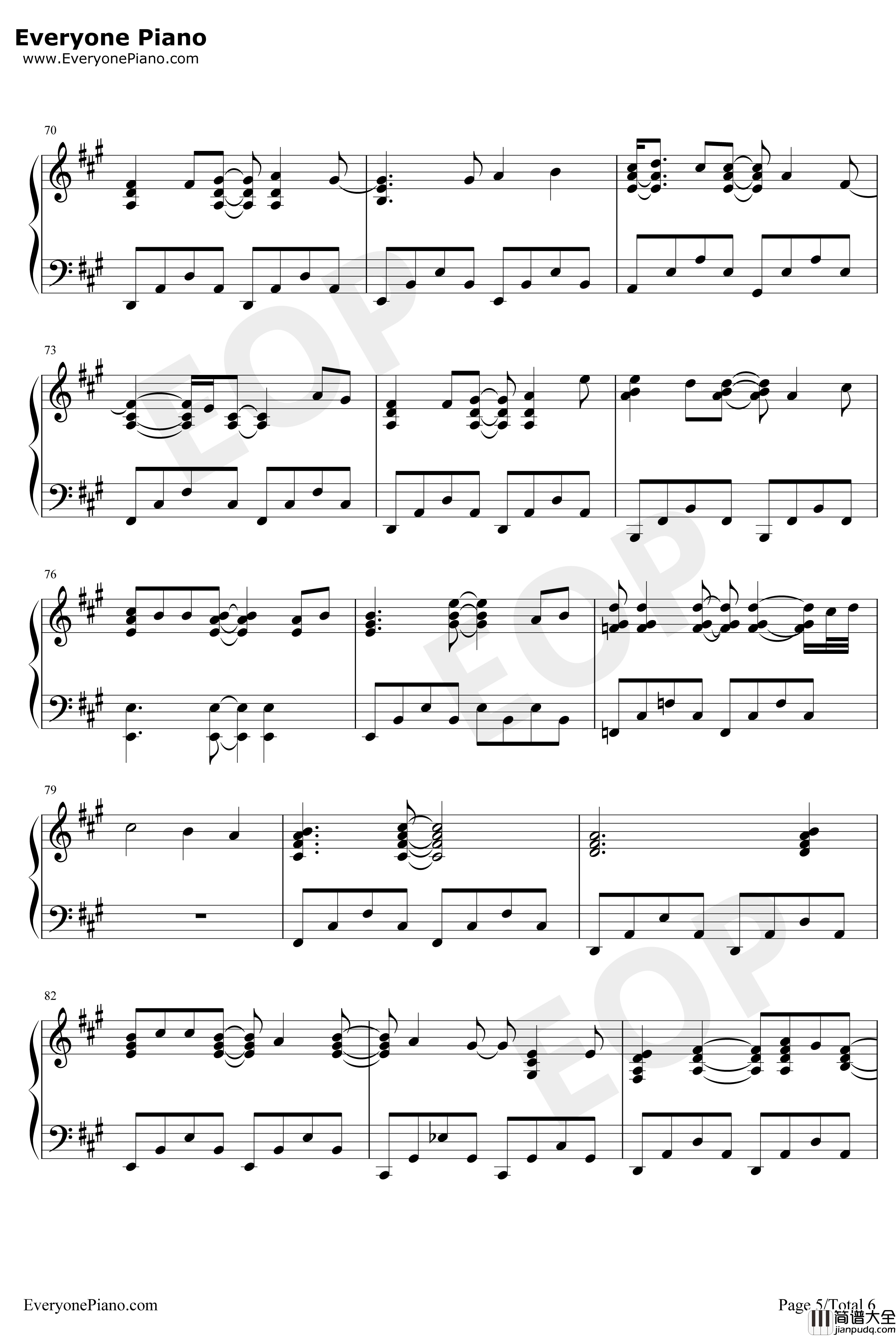 Speechless钢琴谱_AlanMenken_阿拉丁原声音乐