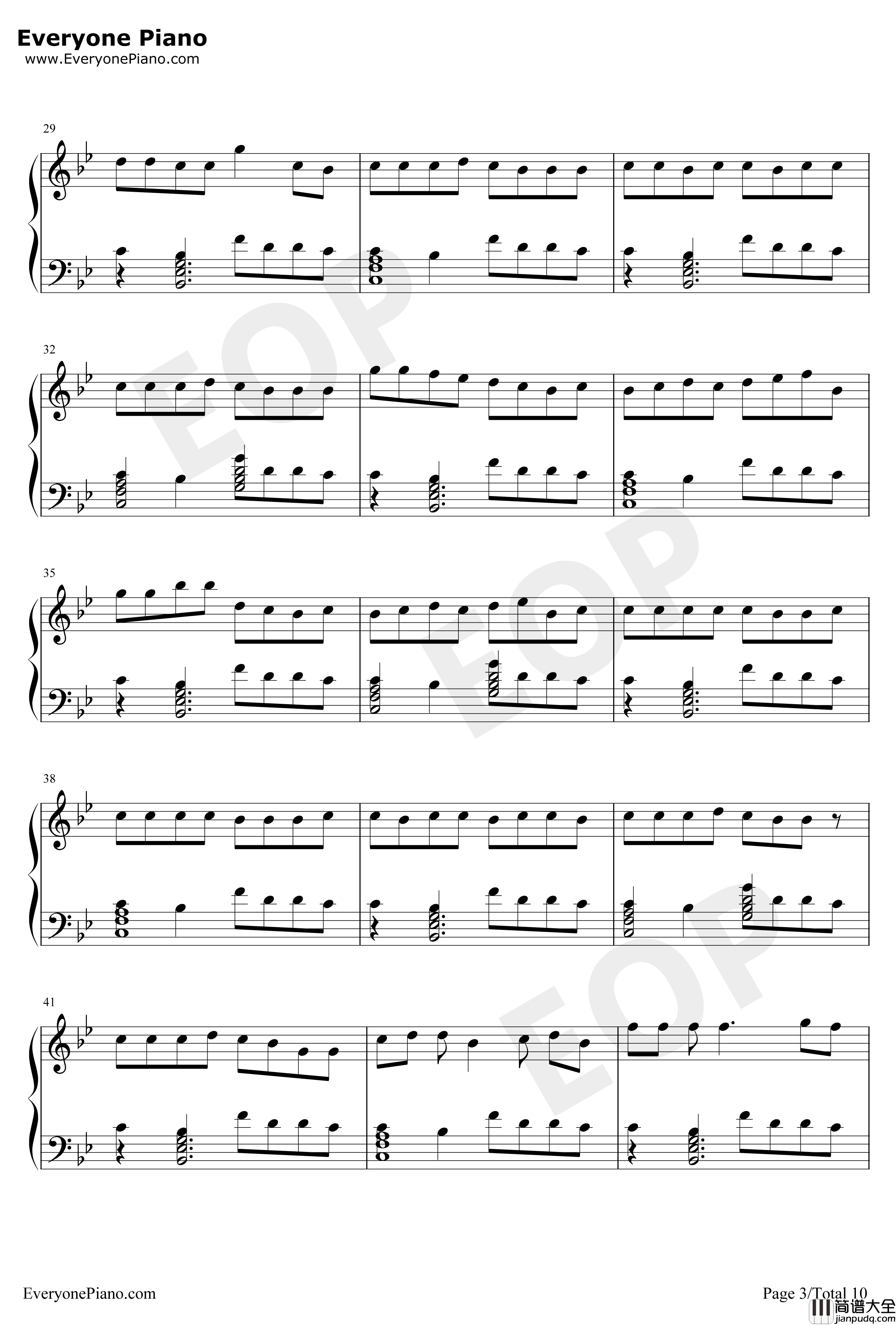 Congratulations钢琴谱_Pewdiepie