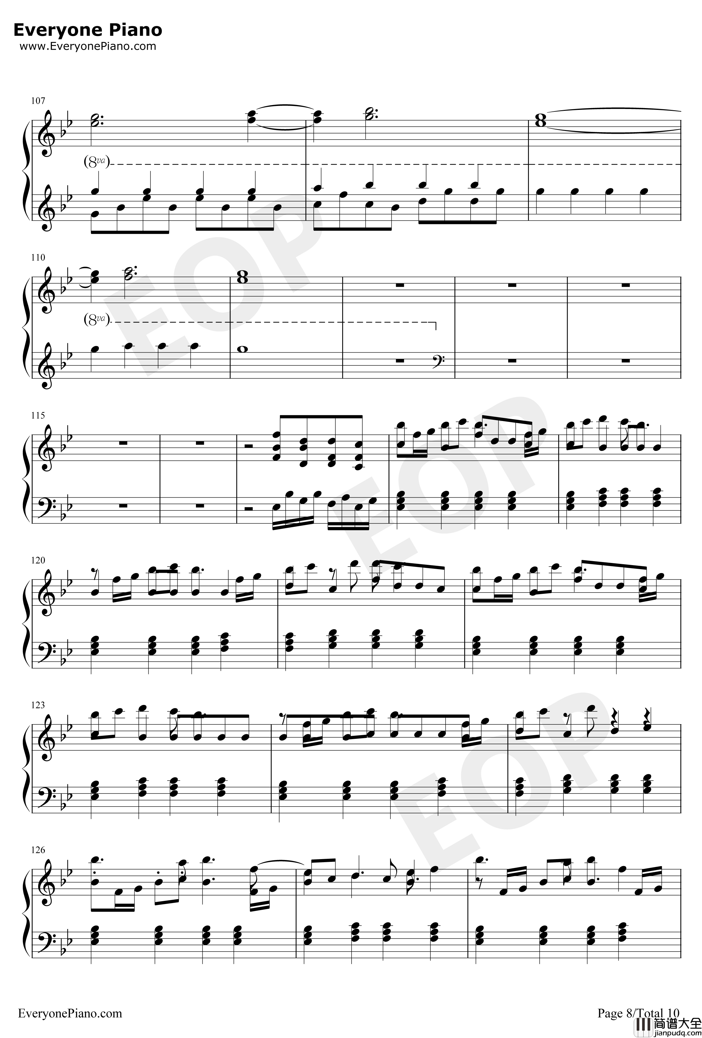 Congratulations钢琴谱_Pewdiepie