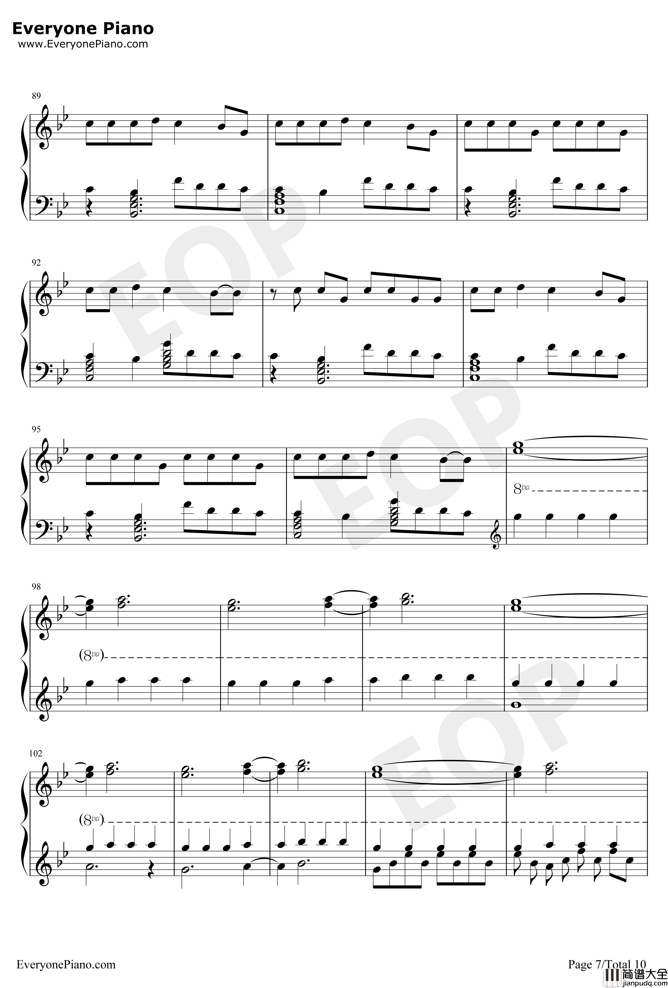 Congratulations钢琴谱_Pewdiepie