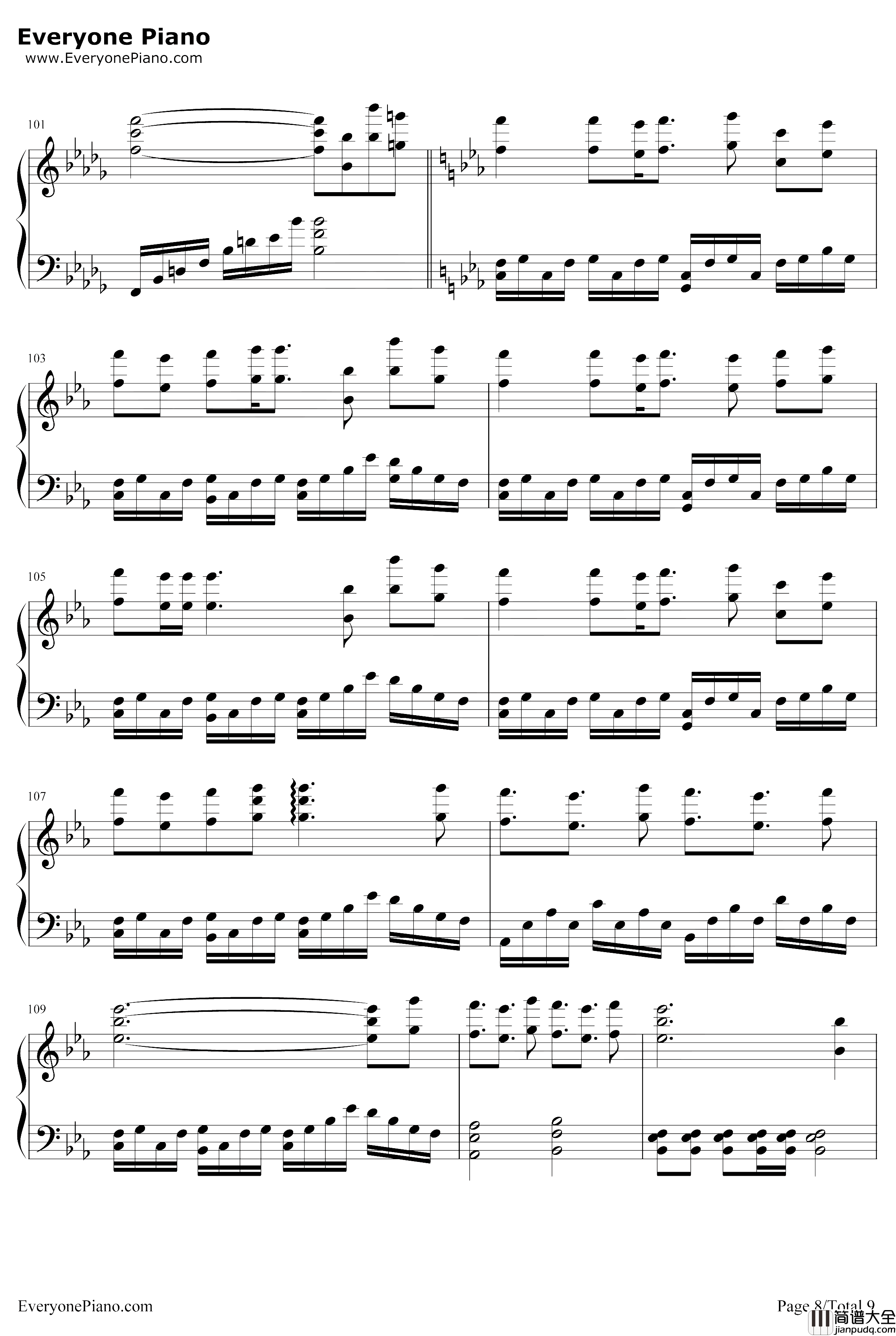 世末歌者钢琴谱_乐正绫