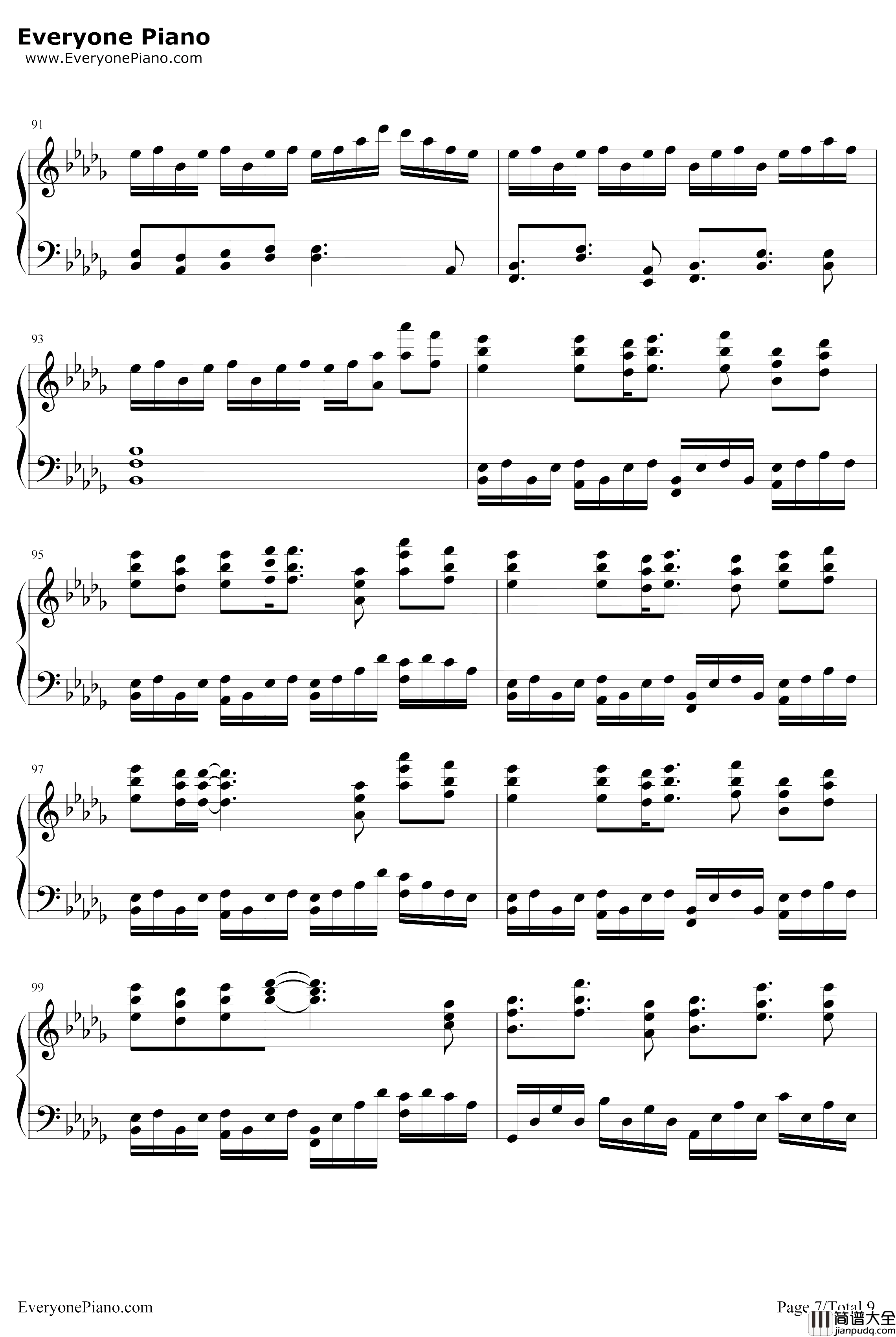 世末歌者钢琴谱_乐正绫