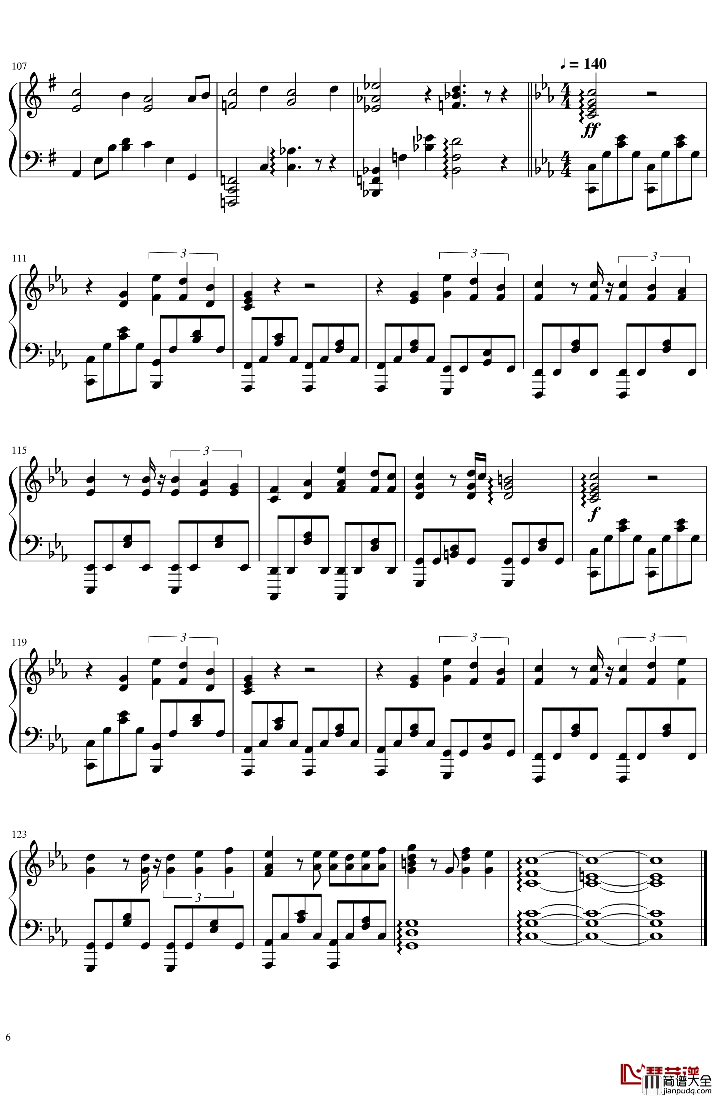 Tír_na_nóg_黑化神曲钢琴谱_卡里古拉_上田麗奈