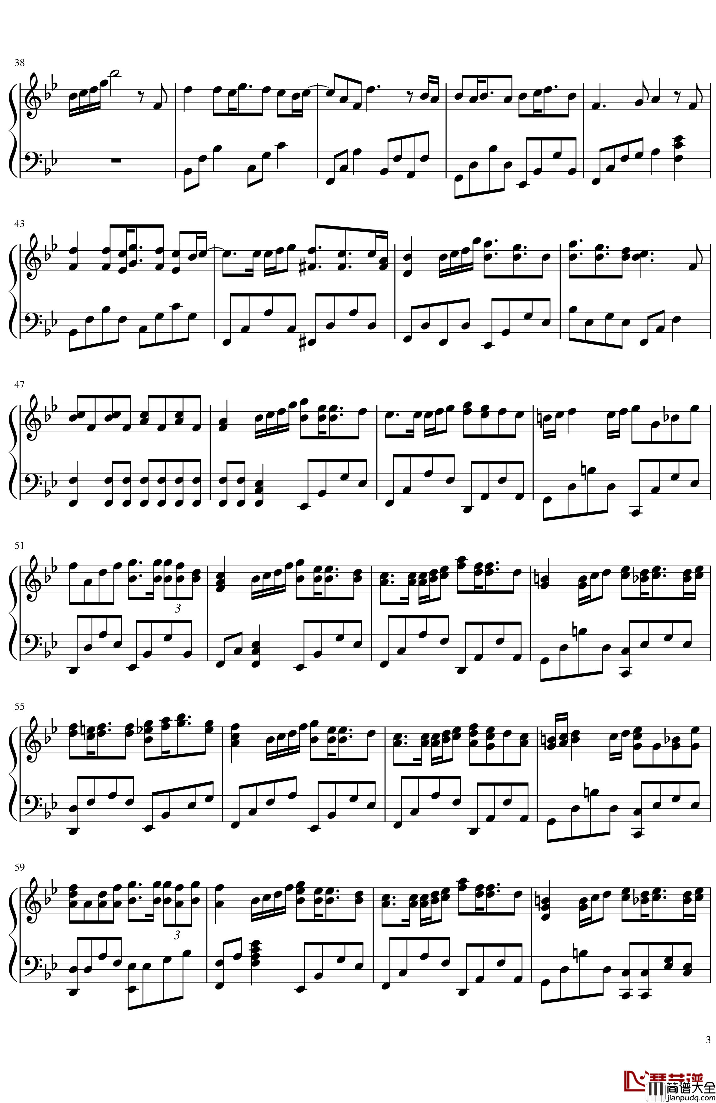 破碎的时光钢琴谱_风平浪静