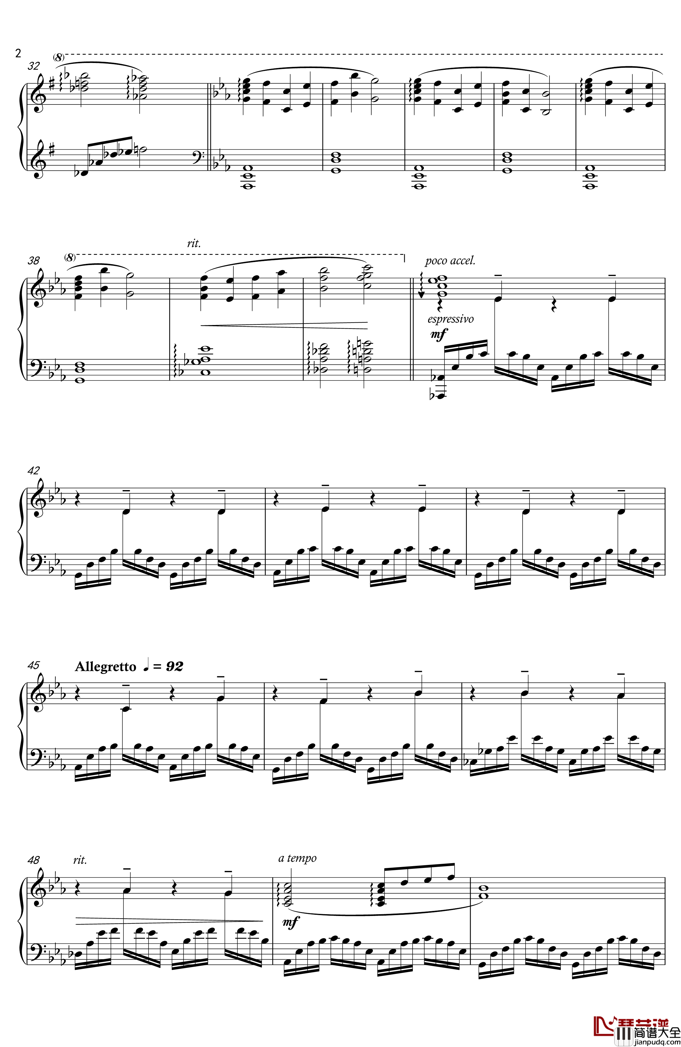 Apricot_Memory钢琴谱_触手猴原创