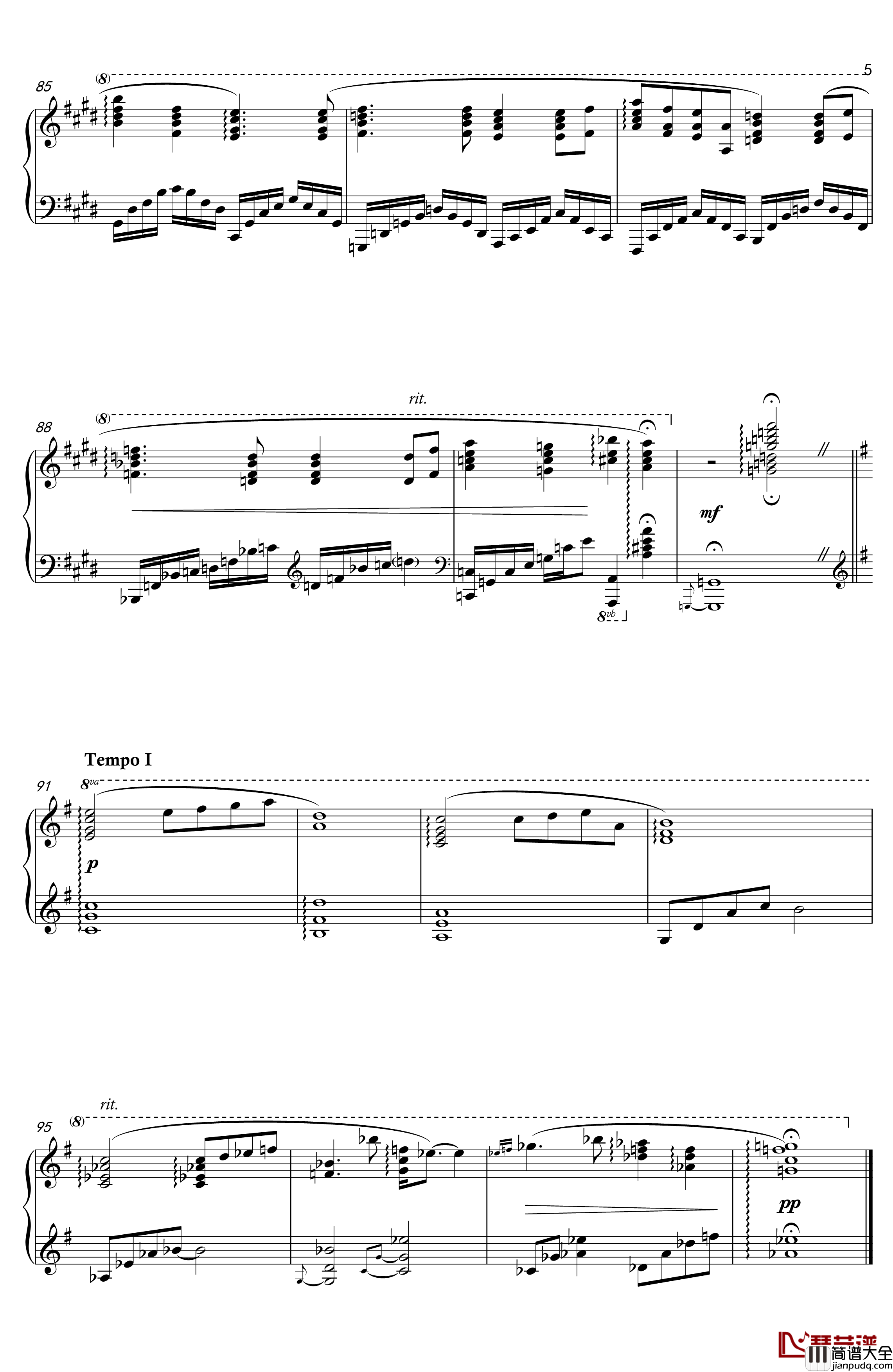 Apricot_Memory钢琴谱_触手猴原创