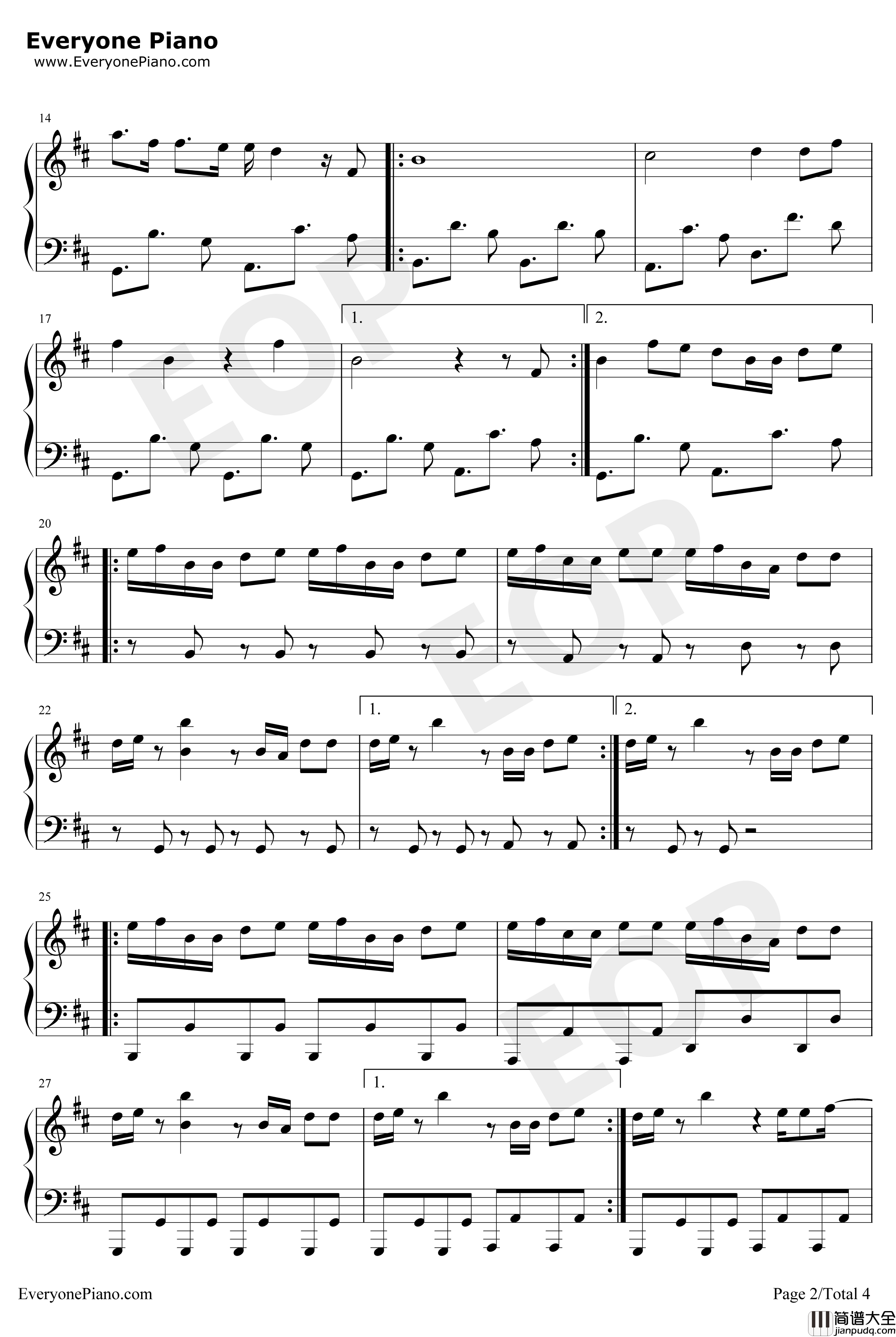 Rescue_Me钢琴谱_OneRepublic