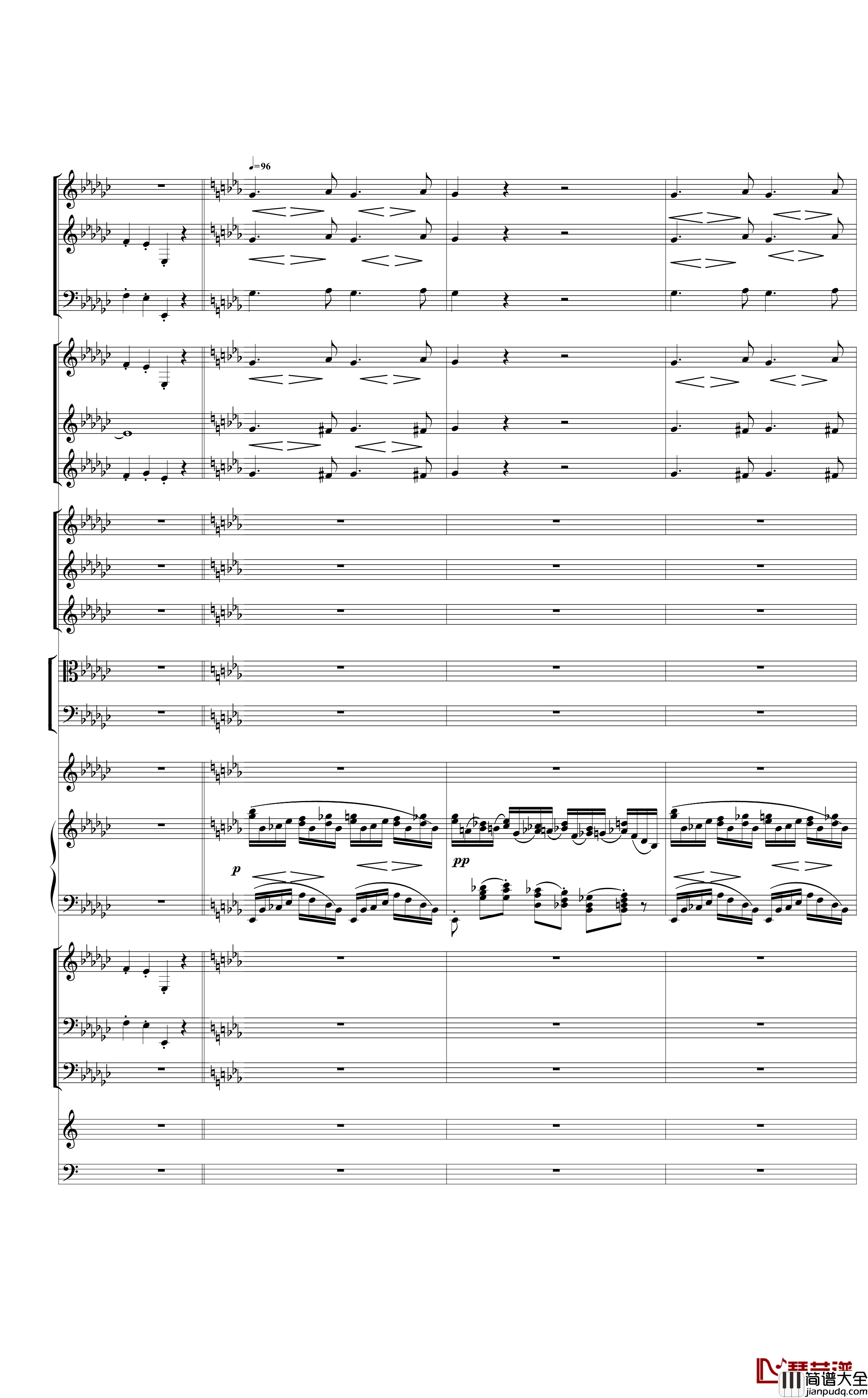 Piano_Concerto_No.3_in_E_Flat_minor,I钢琴谱_热情而辉煌