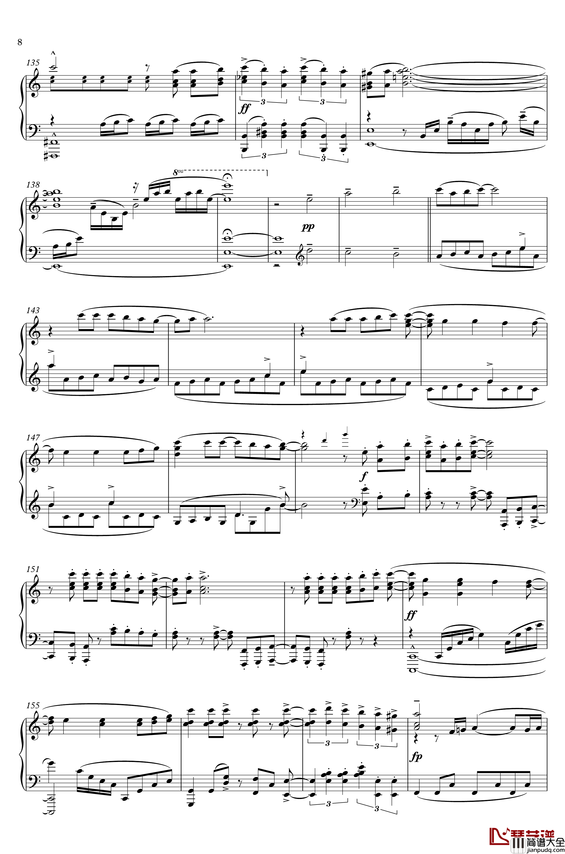 徒花ネクロマンシー钢琴谱_Animenz_animenzzz