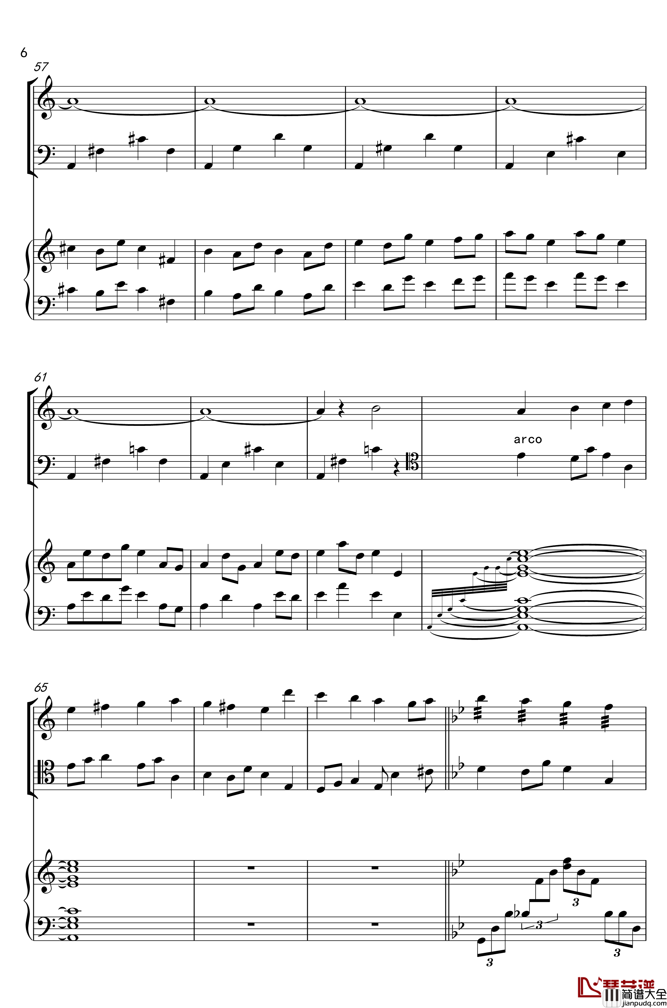 piano_trio钢琴谱_lbg