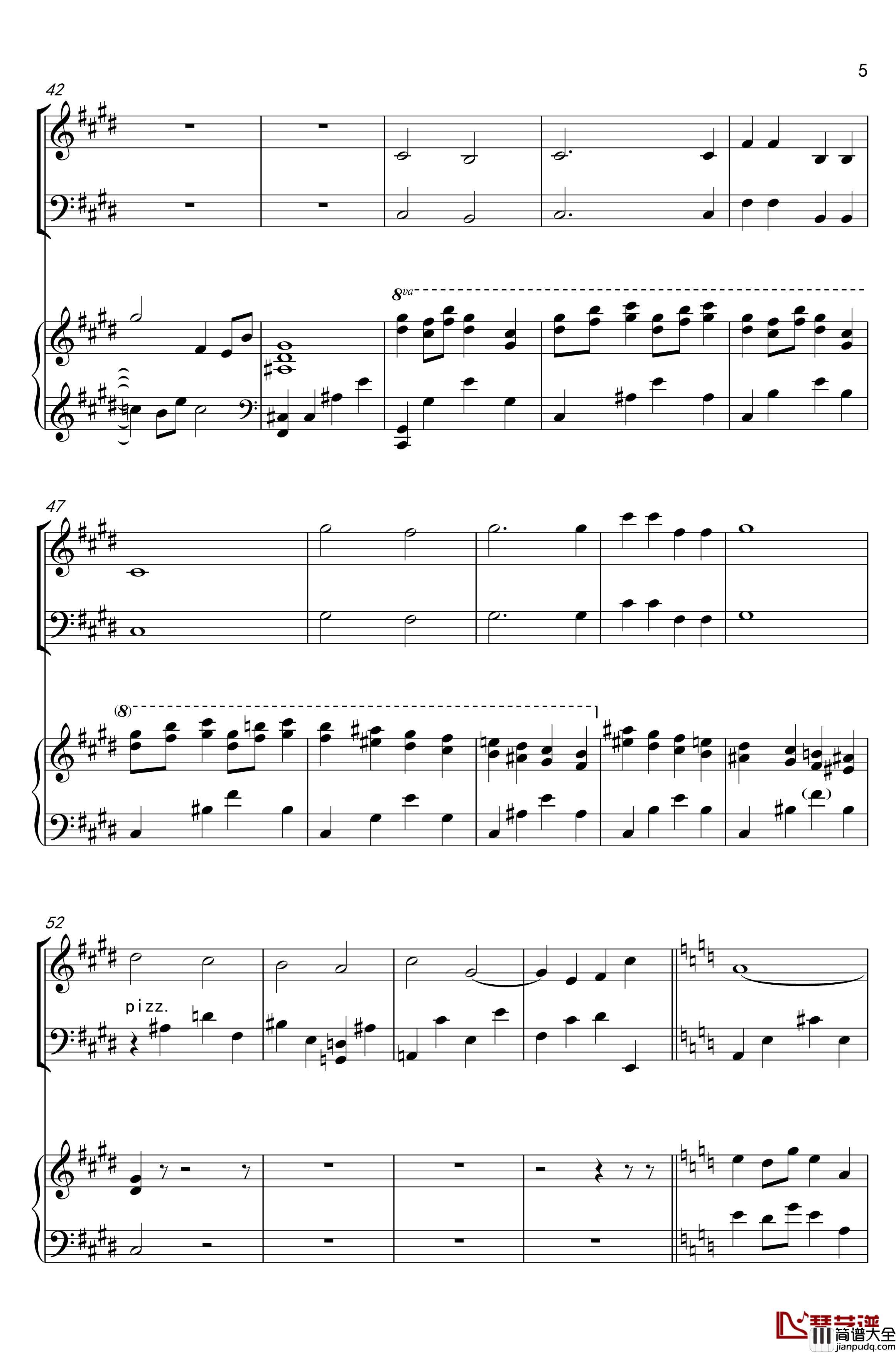 piano_trio钢琴谱_lbg