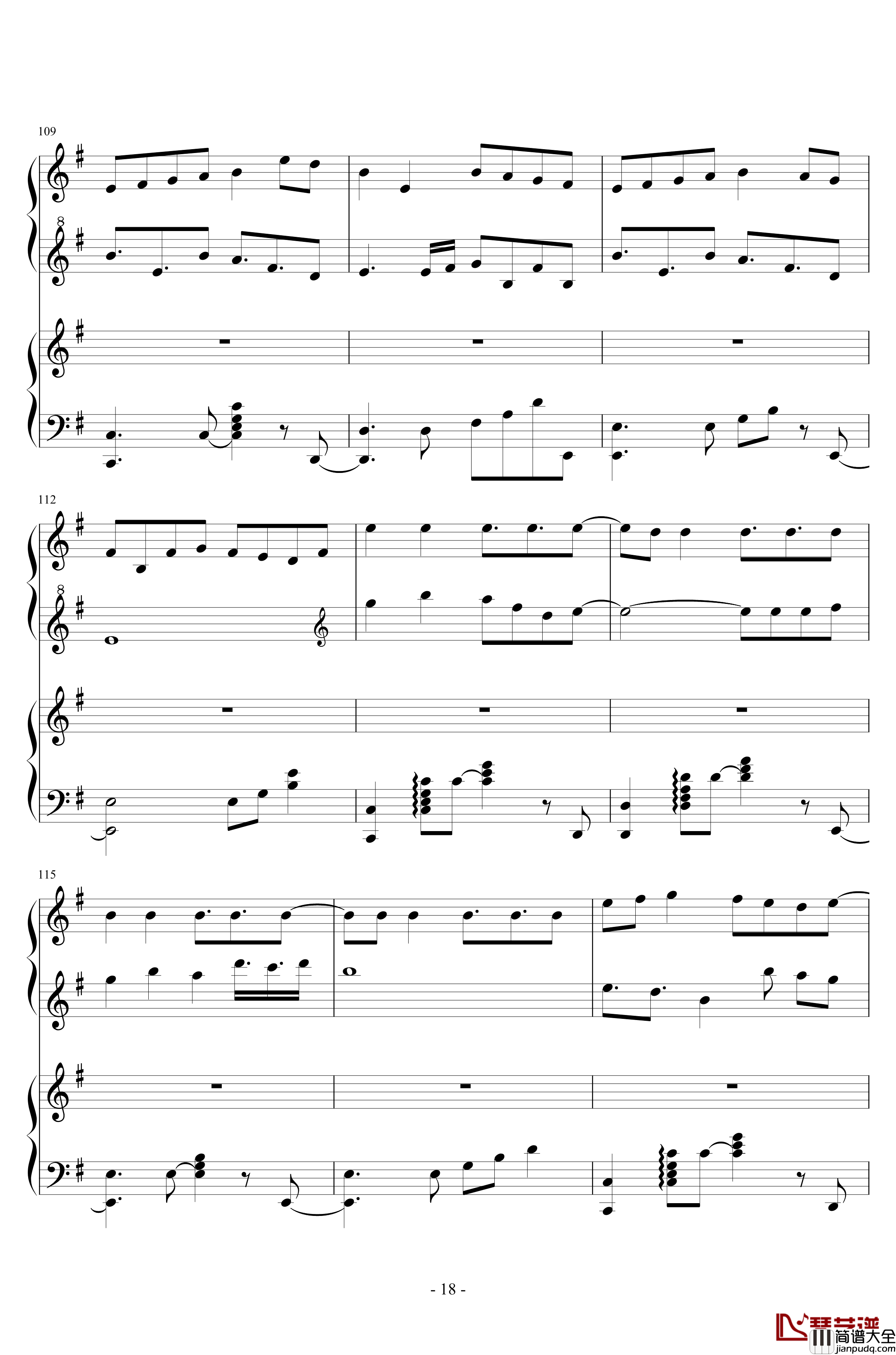 Bad_apple!!×东方角色组曲钢琴谱_Piano.ver_东方project