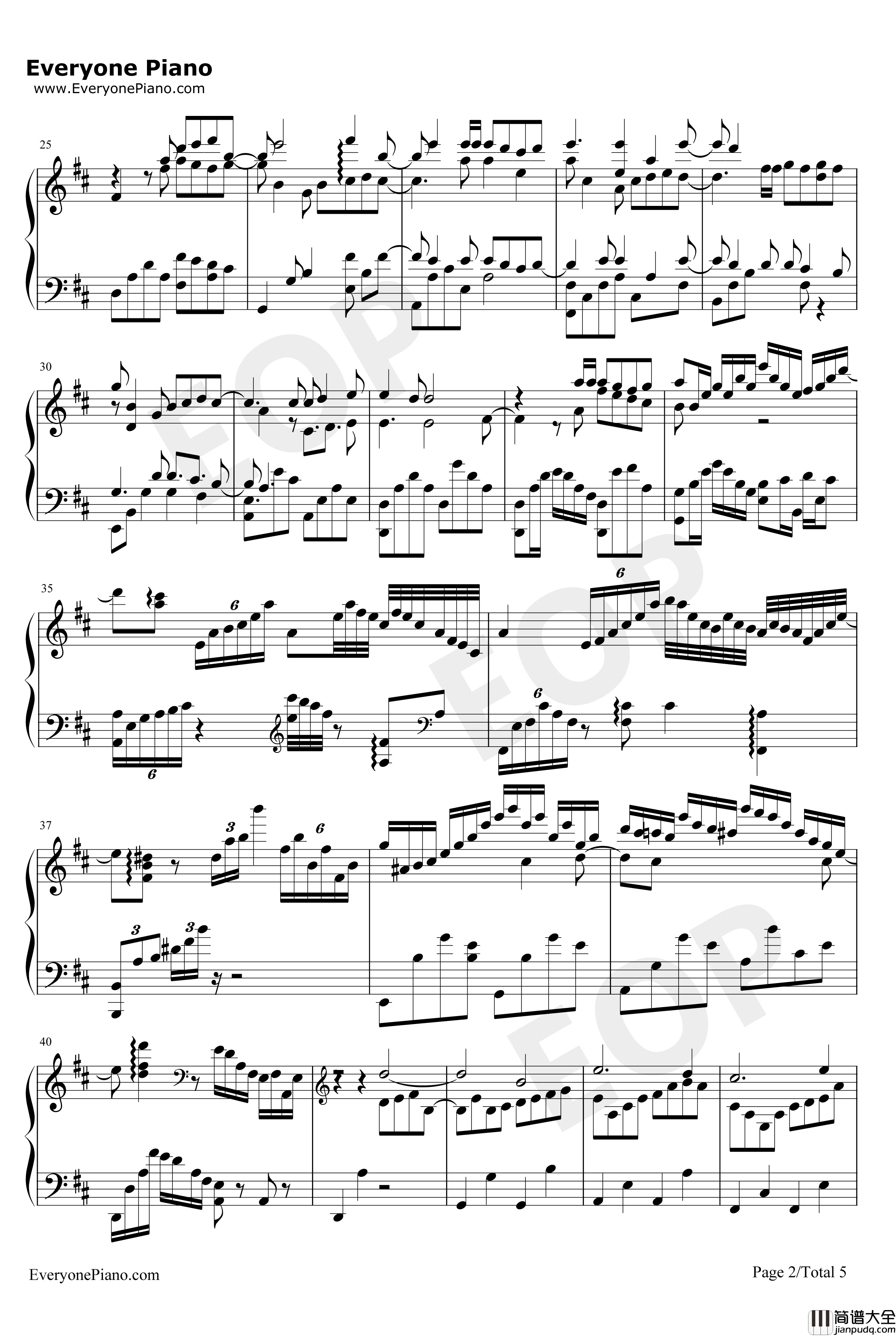 薛之谦经典歌曲串烧钢琴谱_薛之谦