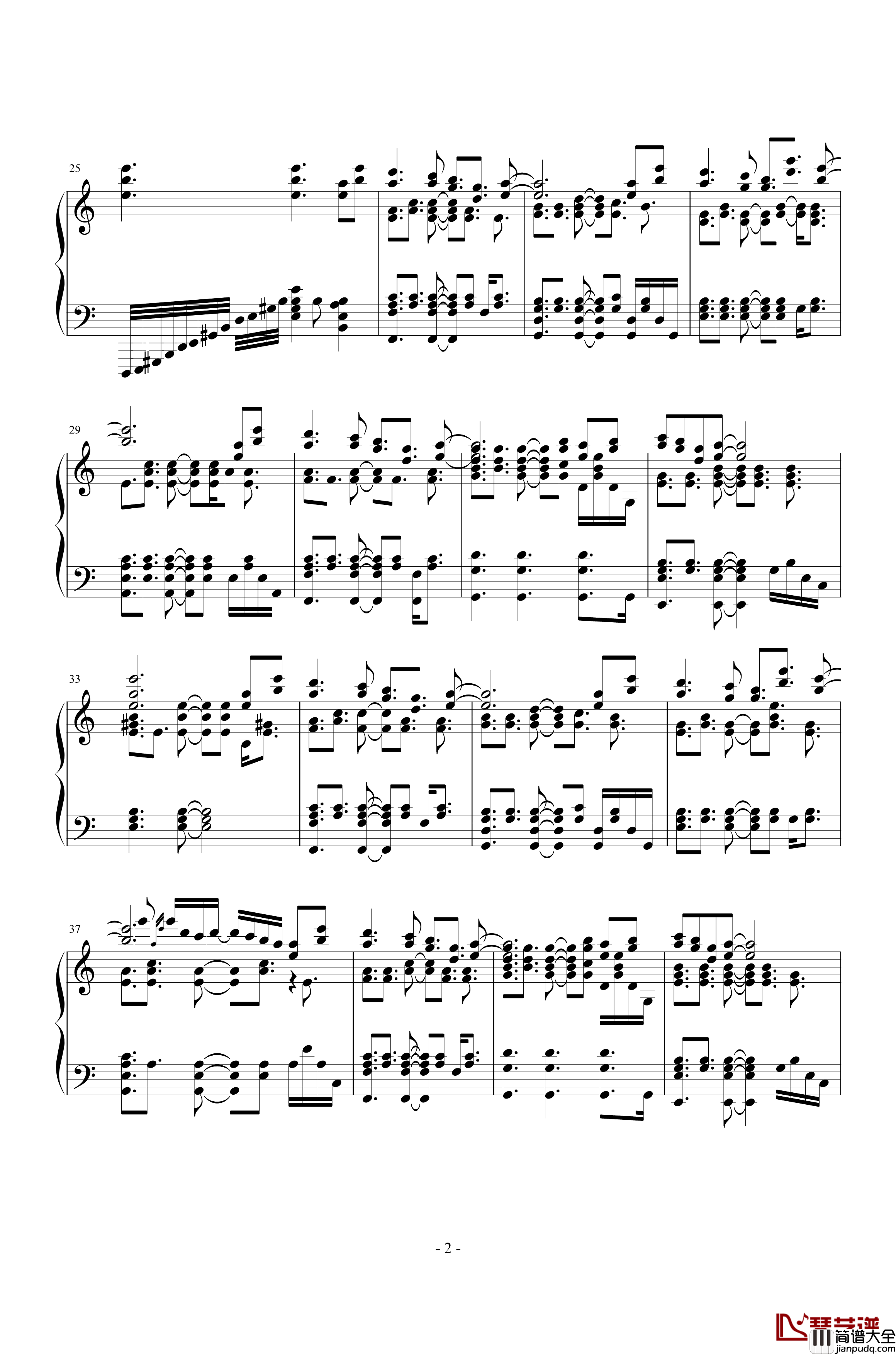 为已逝王女献上的七重奏钢琴谱_zun