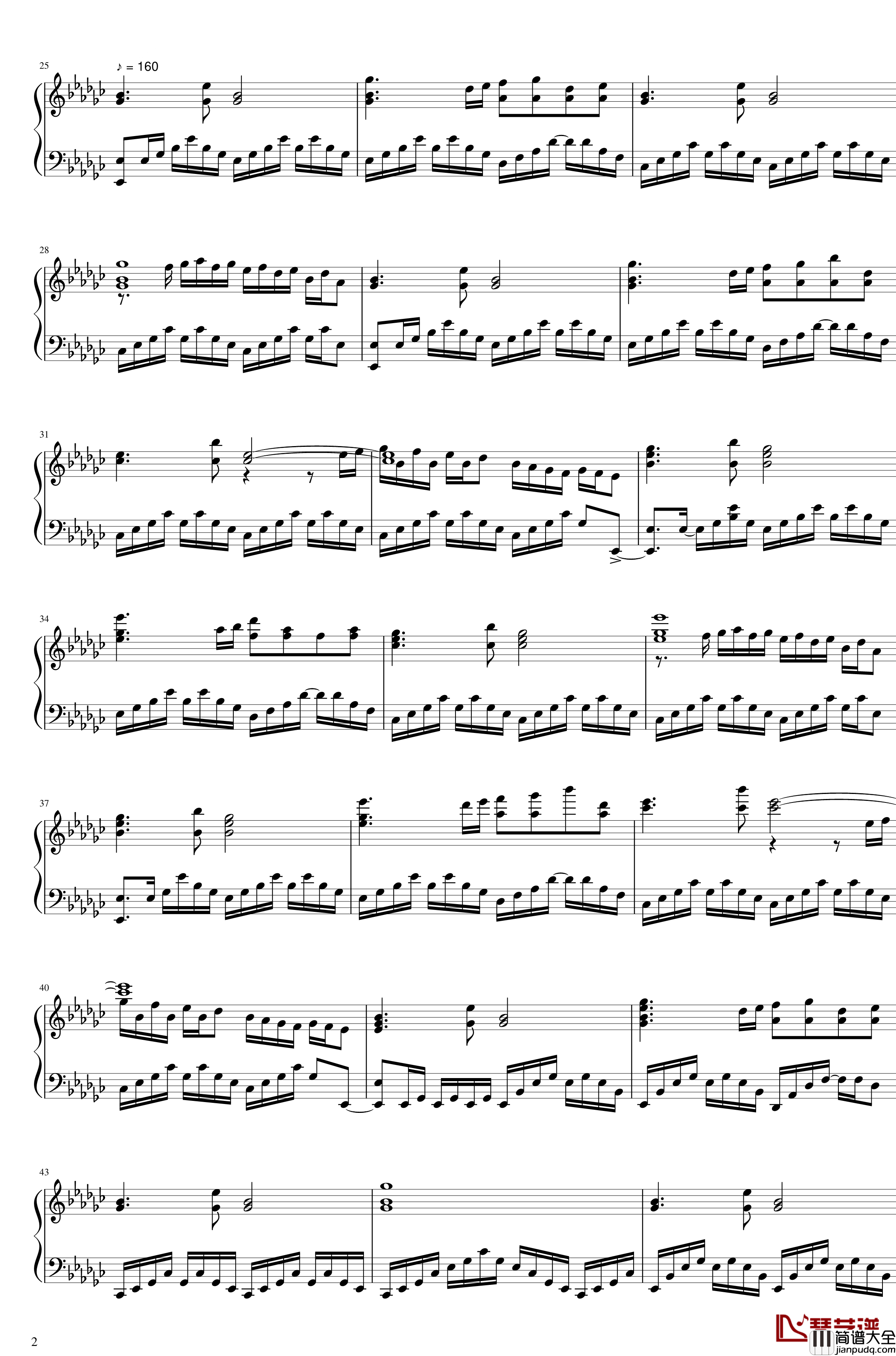 少女绮想曲钢琴谱_东方永夜抄_东方project_~_Dream_Battle