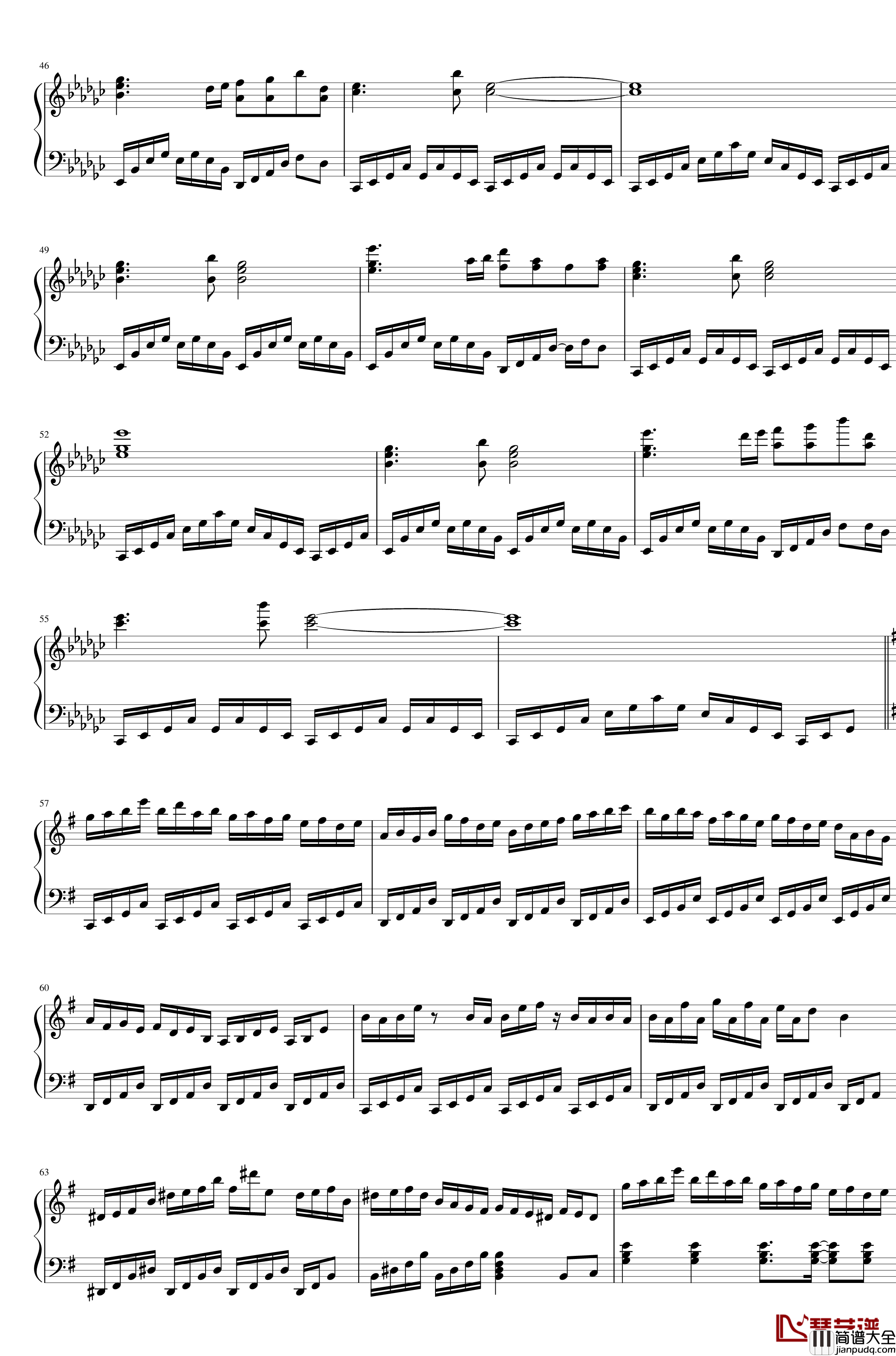 少女绮想曲钢琴谱_东方永夜抄_东方project_~_Dream_Battle