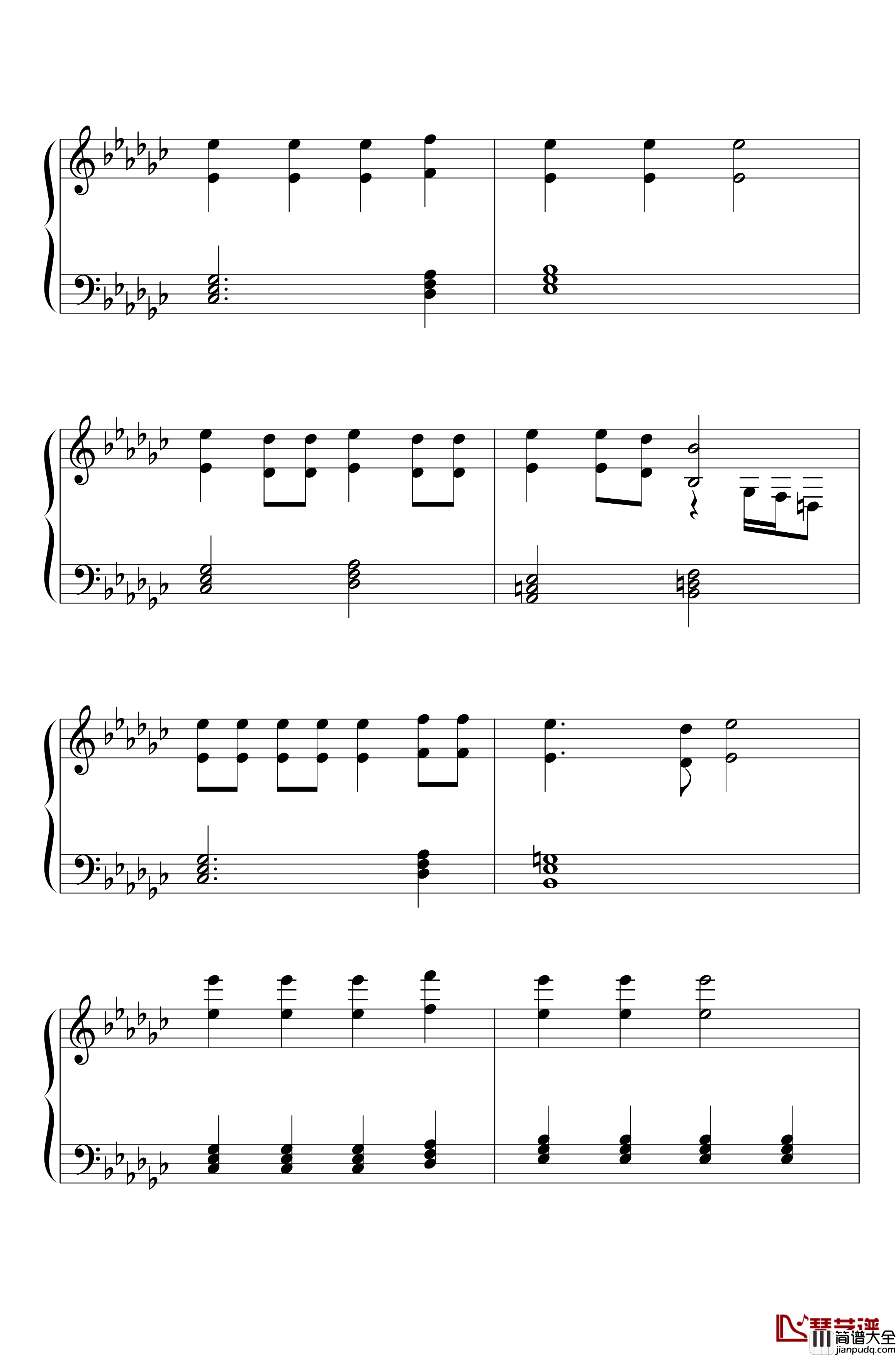 灰姑娘的笼子钢琴谱_东方永夜抄_东方project_~_Kagome