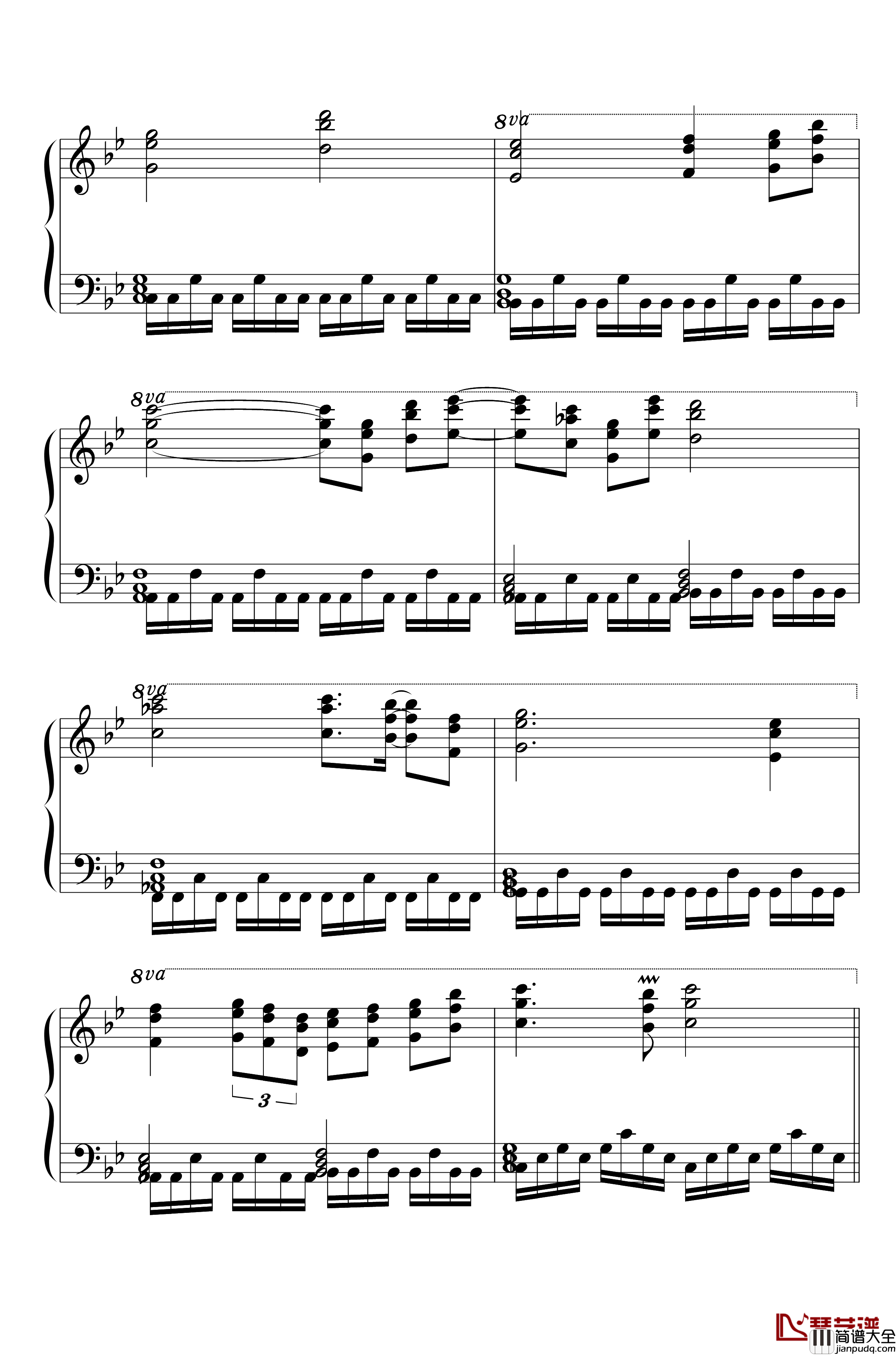 灰姑娘的笼子钢琴谱_东方永夜抄_东方project_~_Kagome