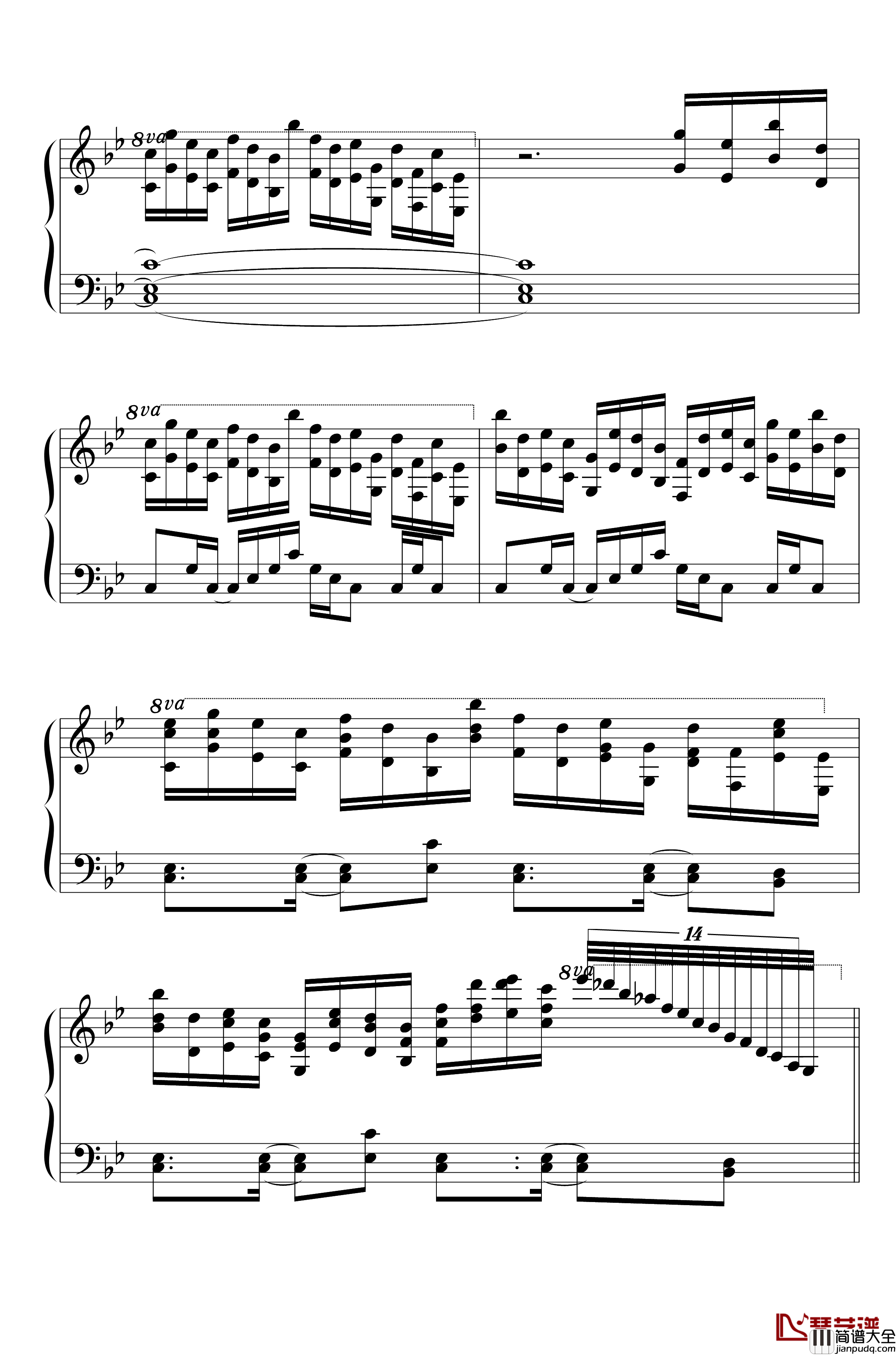 灰姑娘的笼子钢琴谱_东方永夜抄_东方project_~_Kagome