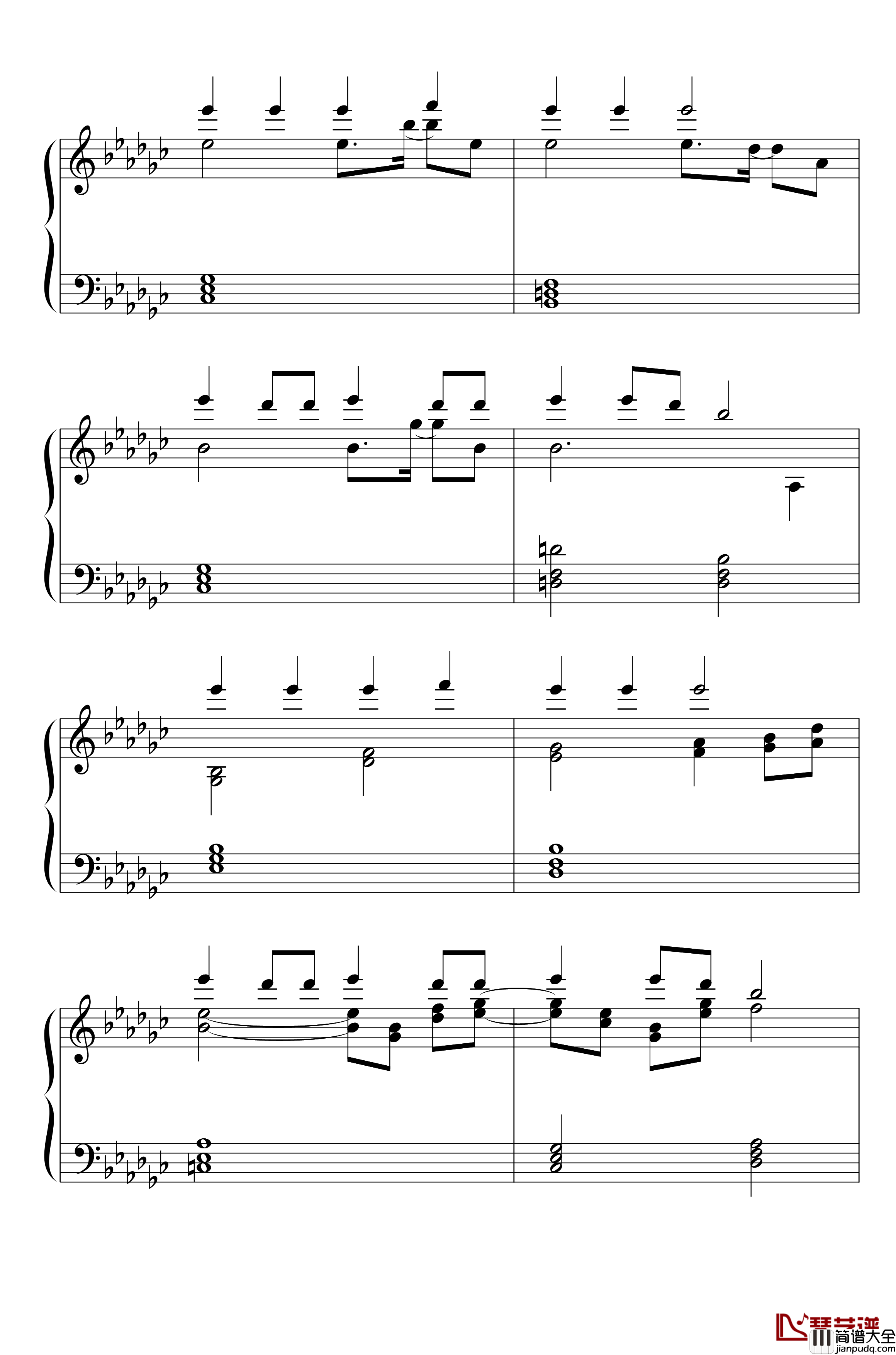 灰姑娘的笼子钢琴谱_东方永夜抄_东方project_~_Kagome