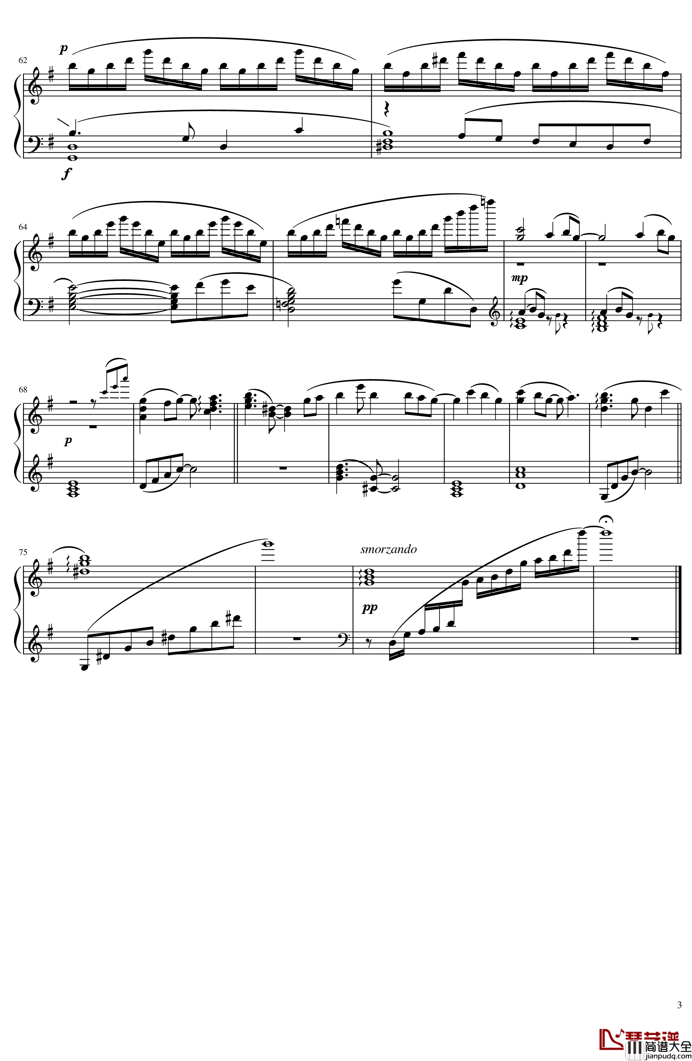 白色相簿2_ed_さよならのこと钢琴谱_Sayonara_No_Koto