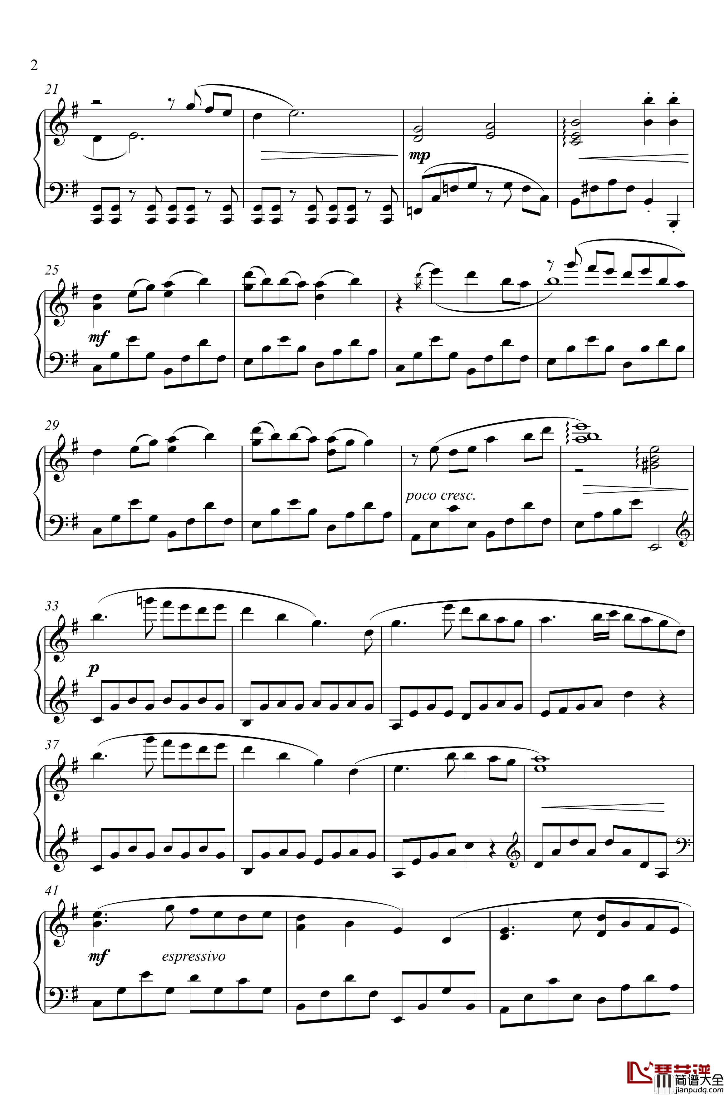 近侍曲刀剑乱舞钢琴谱_简易版_物吉貞宗