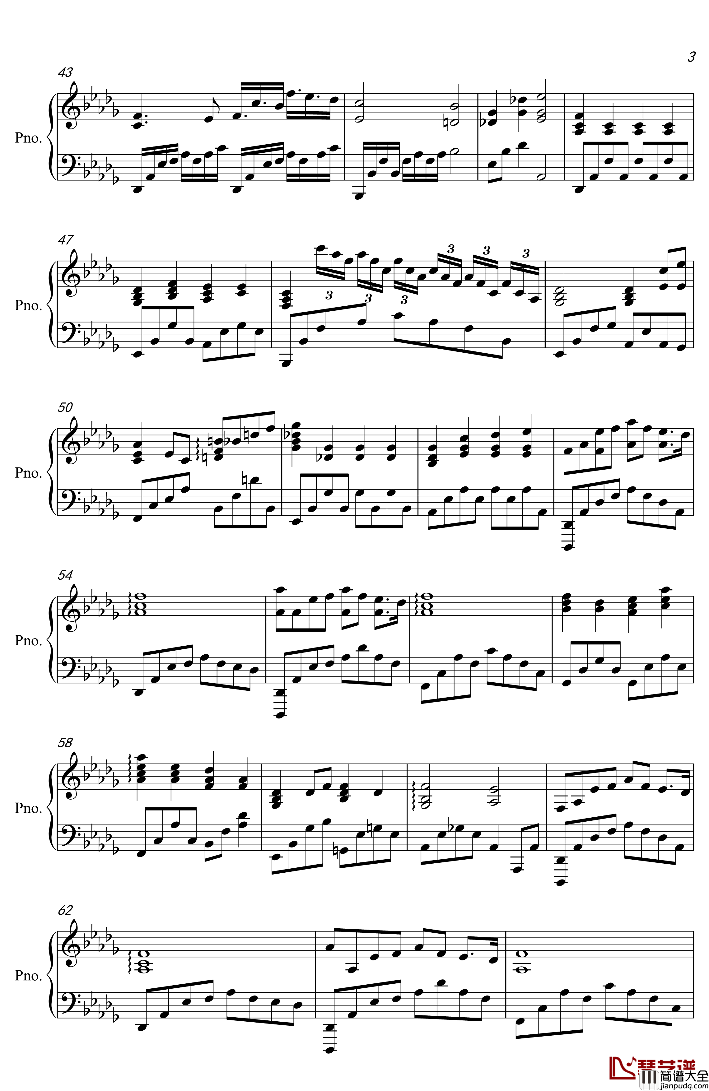 灵魂伴侣钢琴谱田馥甄_完美伴奏版