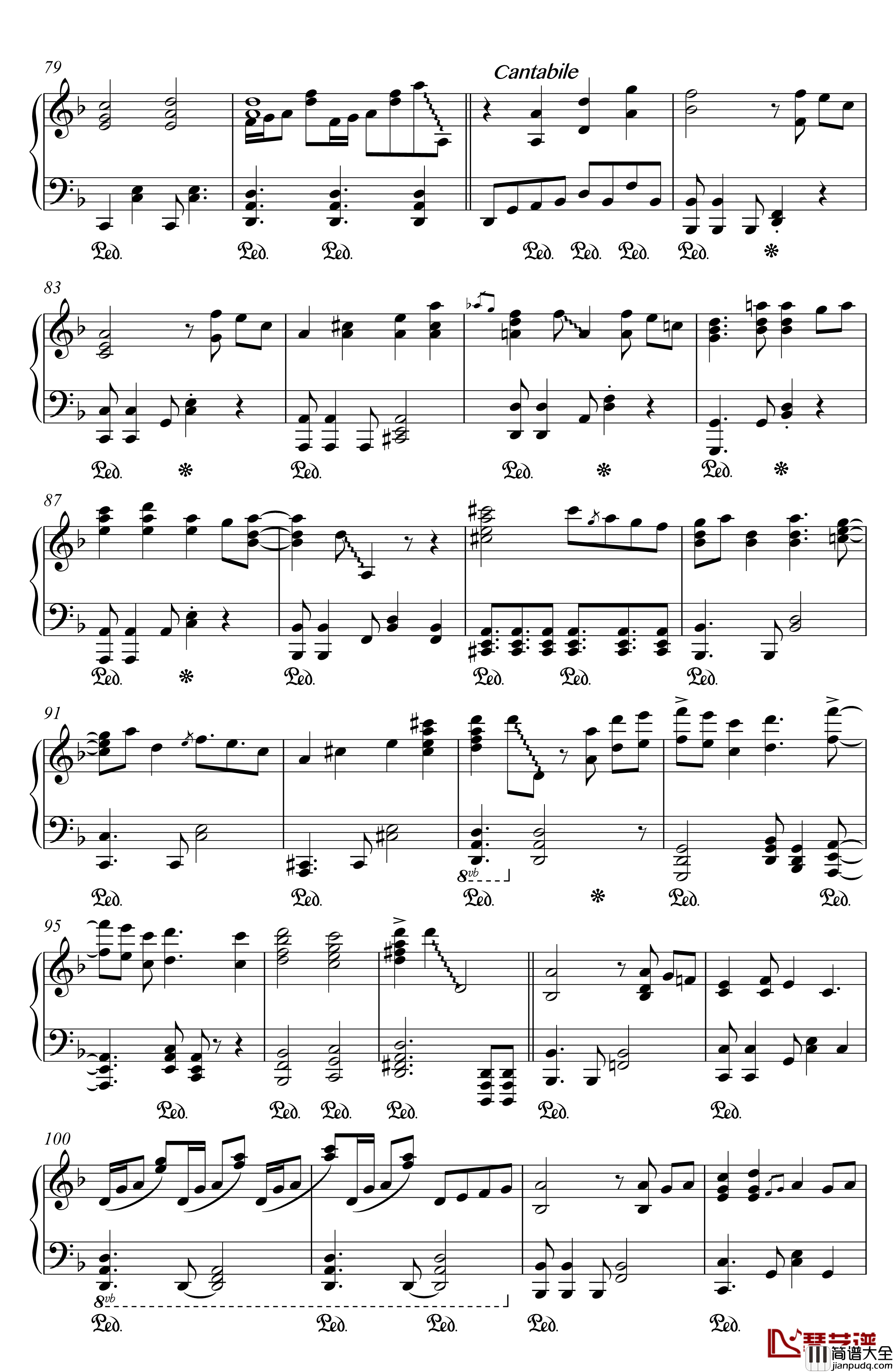 今宵は飄逸なエゴイスト钢琴谱～_Egoistic_Flowers._【幻想游戏3】今宵是飘逸的自我主义者_东方凭依华_触手猴