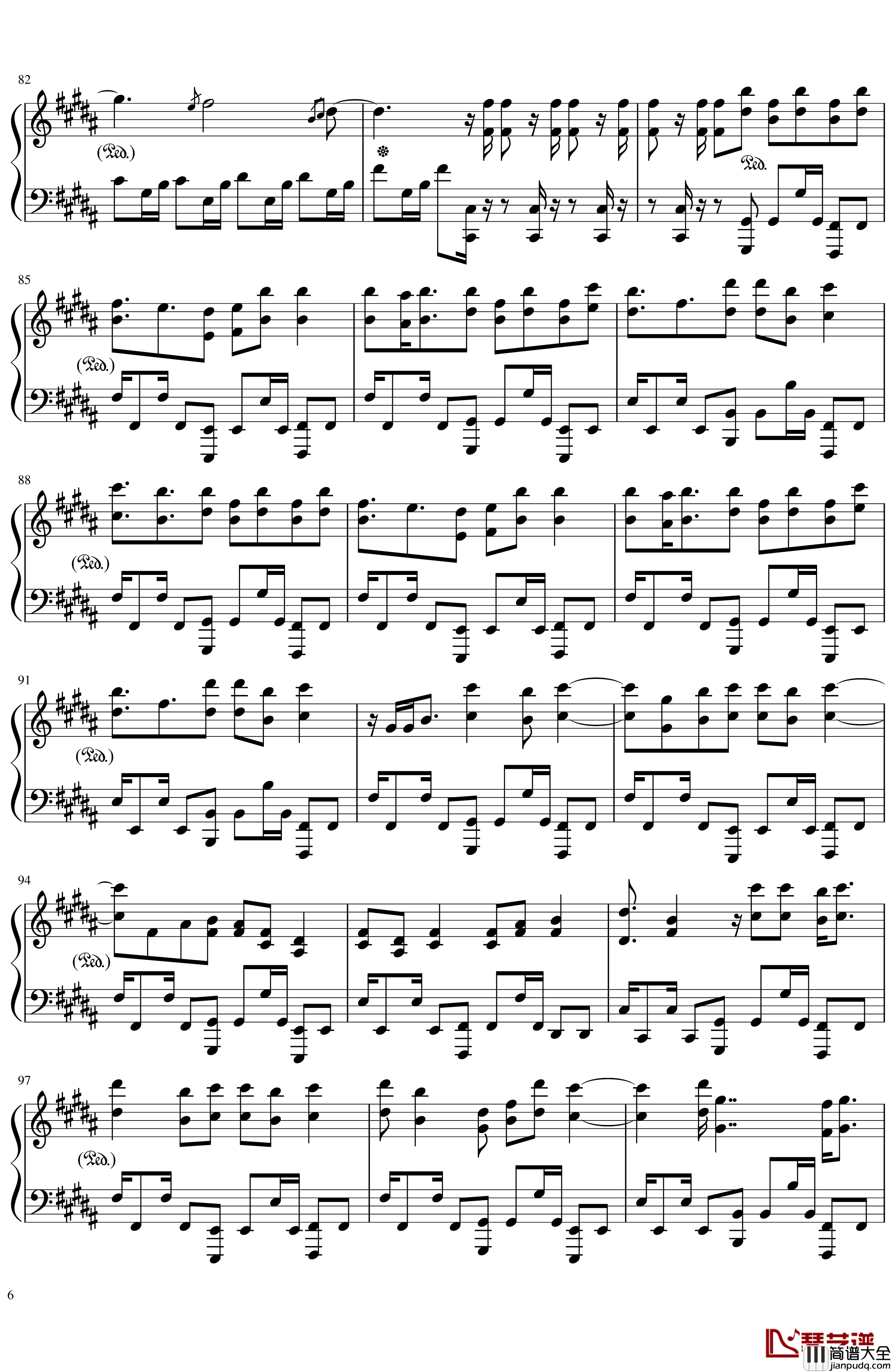 Amazing_Trees钢琴谱_优化版_泽野弘之