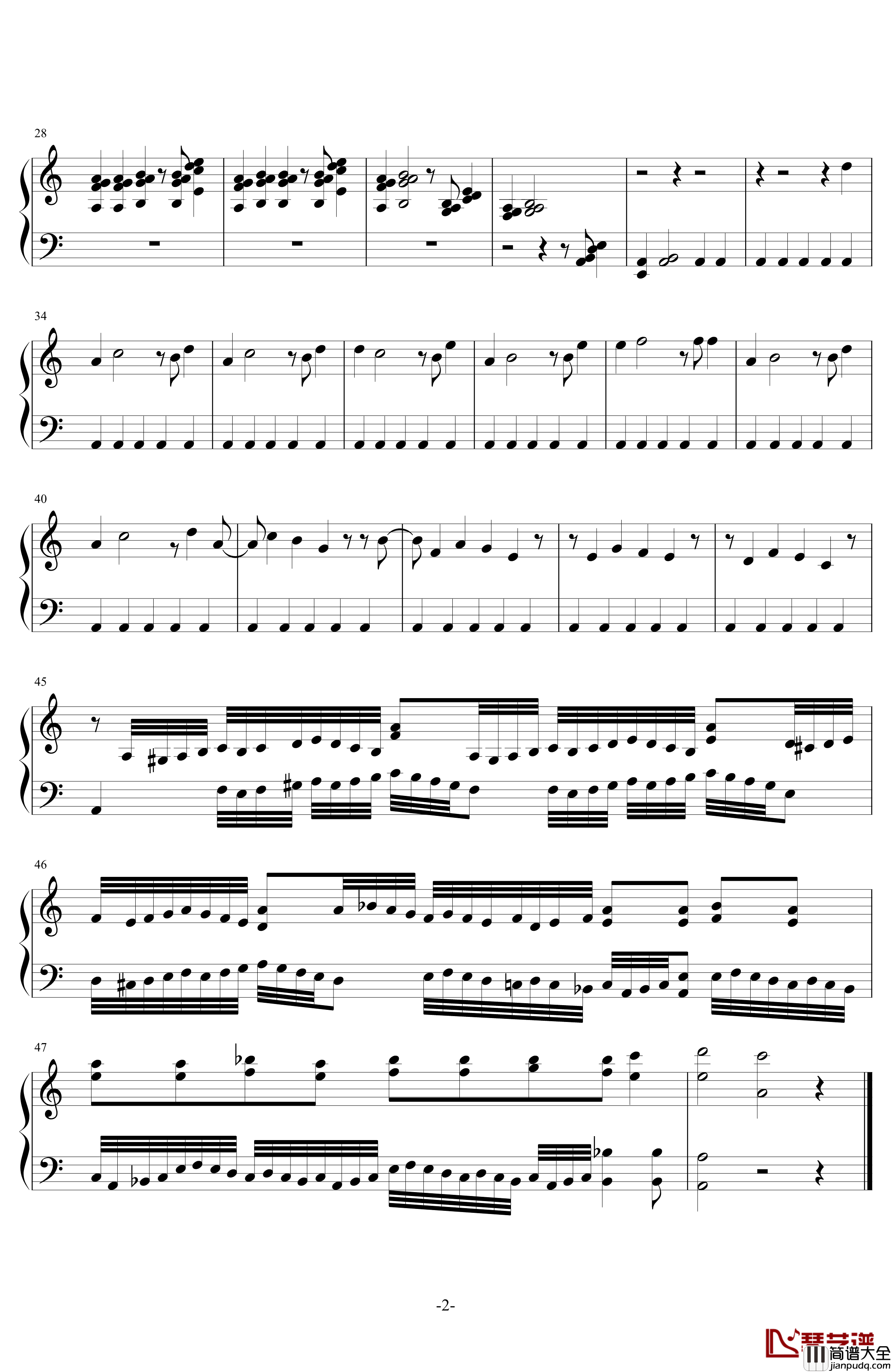 音乐日记钢琴谱_廖汝翔