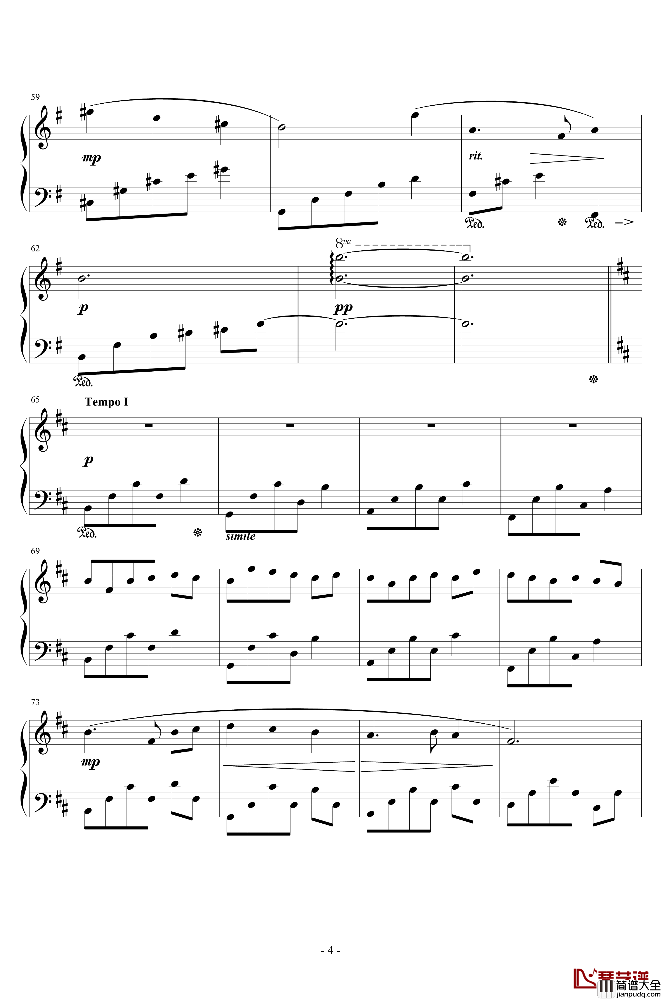 Zanarkand钢琴谱_浜口史郎