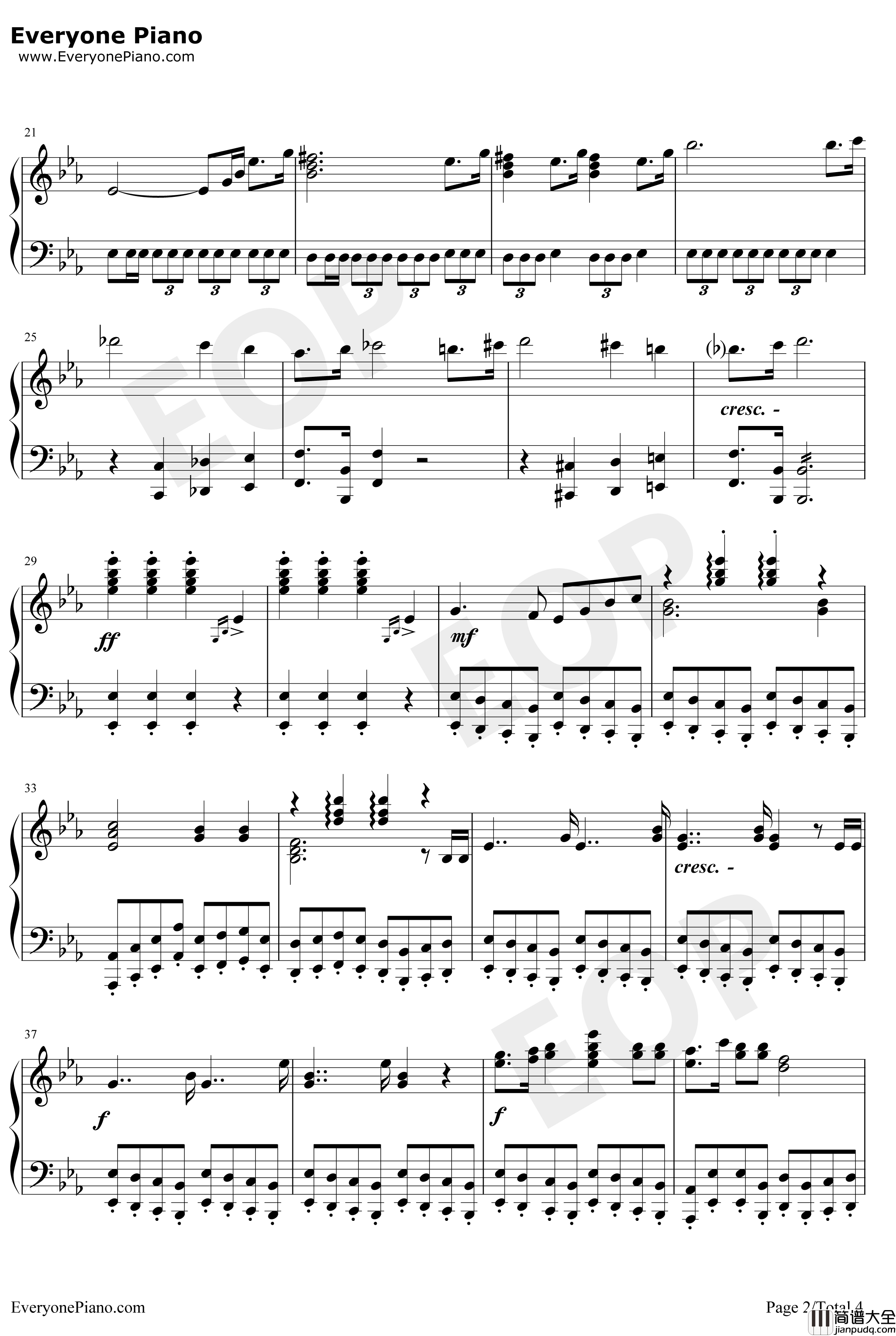 ウルトラセブンの歌钢琴谱_莳田尚昊_赛文奥特曼主题曲