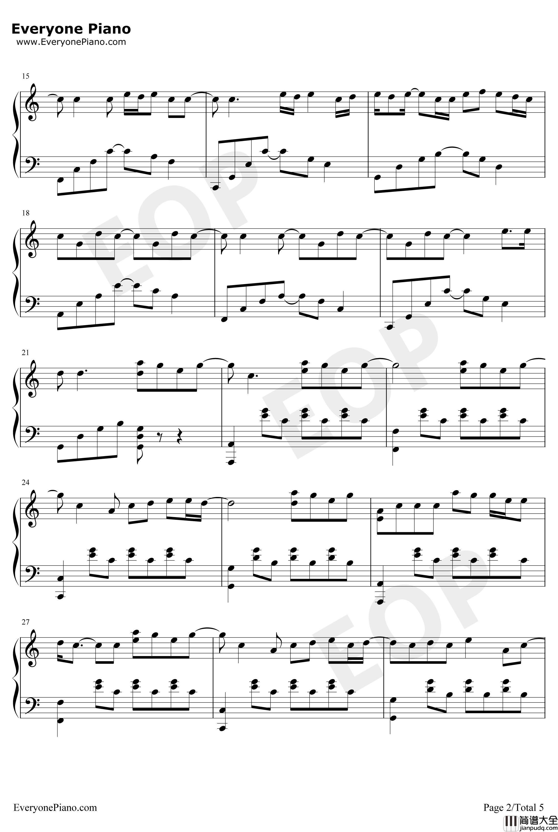 Monsters钢琴谱_KatieSky_抖音热歌_爱你不止三千遍