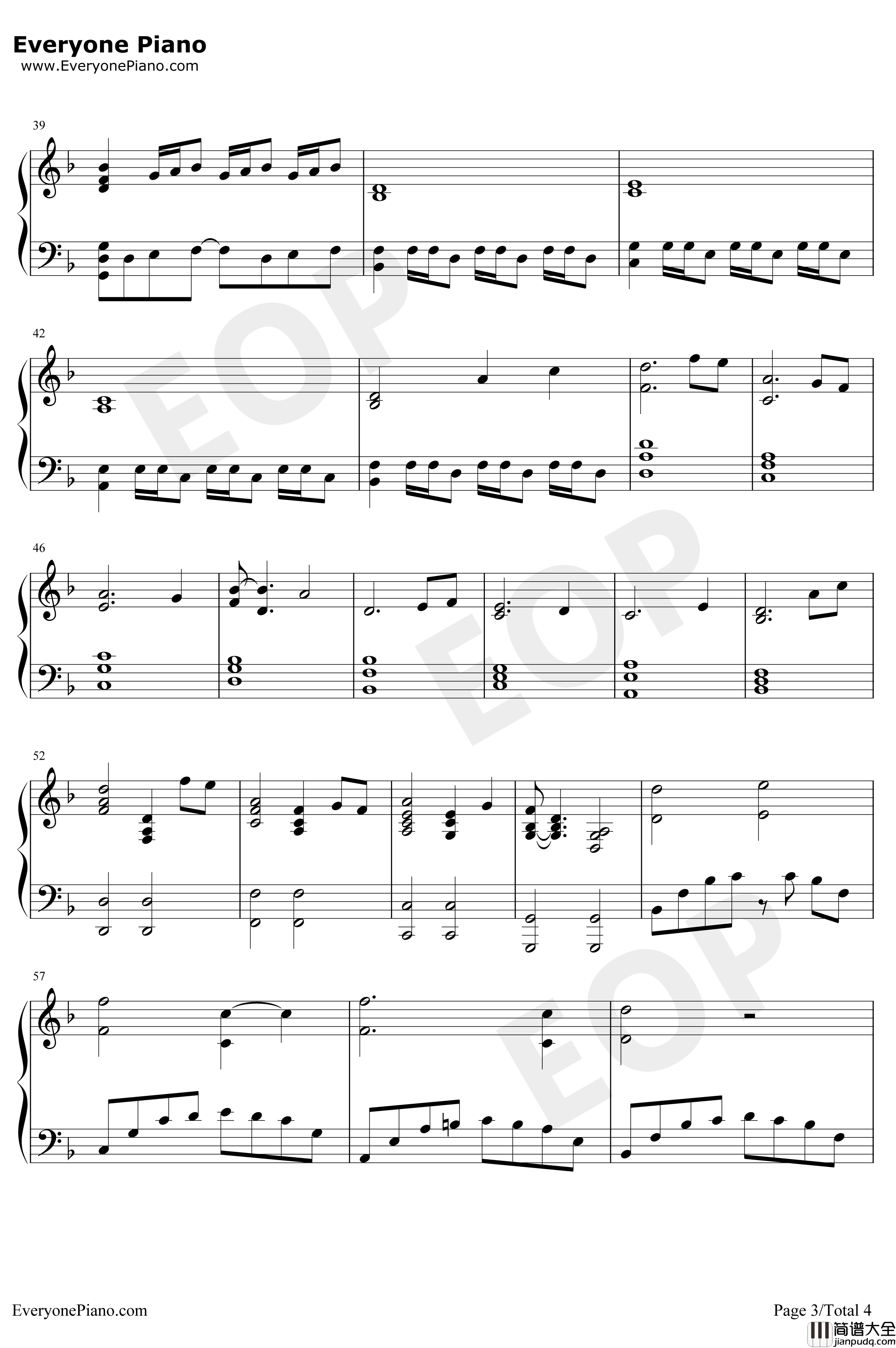 Days_Gone主题曲钢琴谱_NathanWhitehead_人生尽头