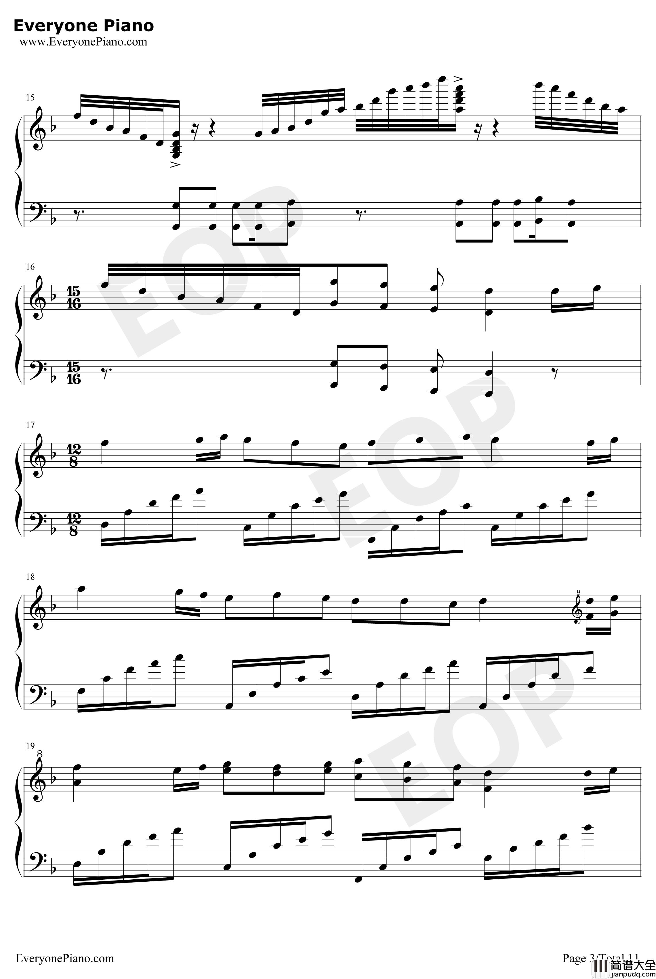 Hesa_Pirate钢琴谱_KlausBadeltHansZimmer_完美版_加勒比海盗