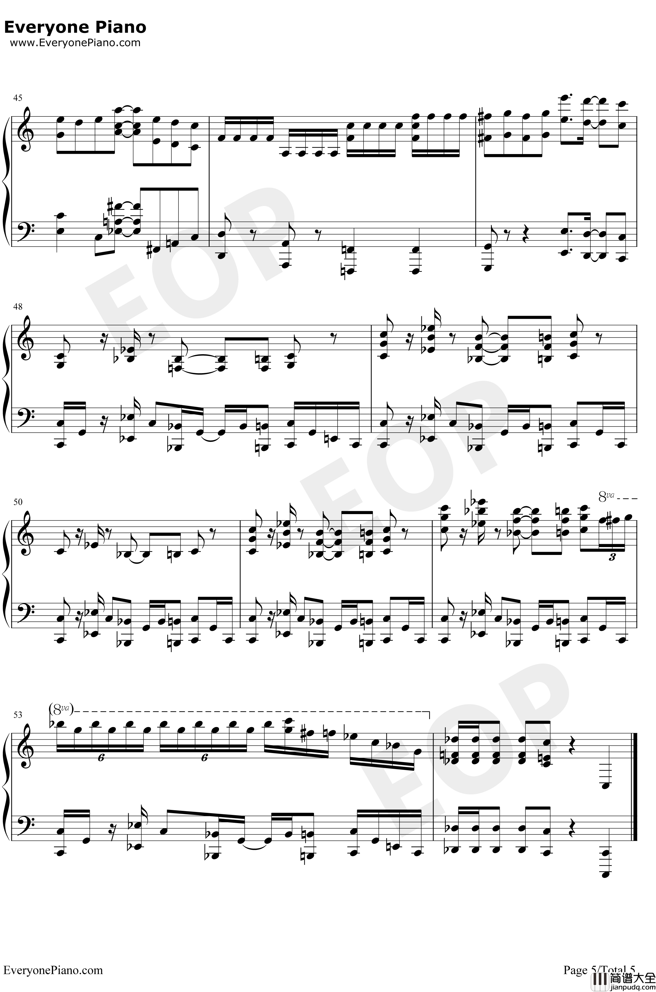 異世界かるてっと钢琴谱_日野聪福岛润小林裕介悠木碧_异世界四重奏OP