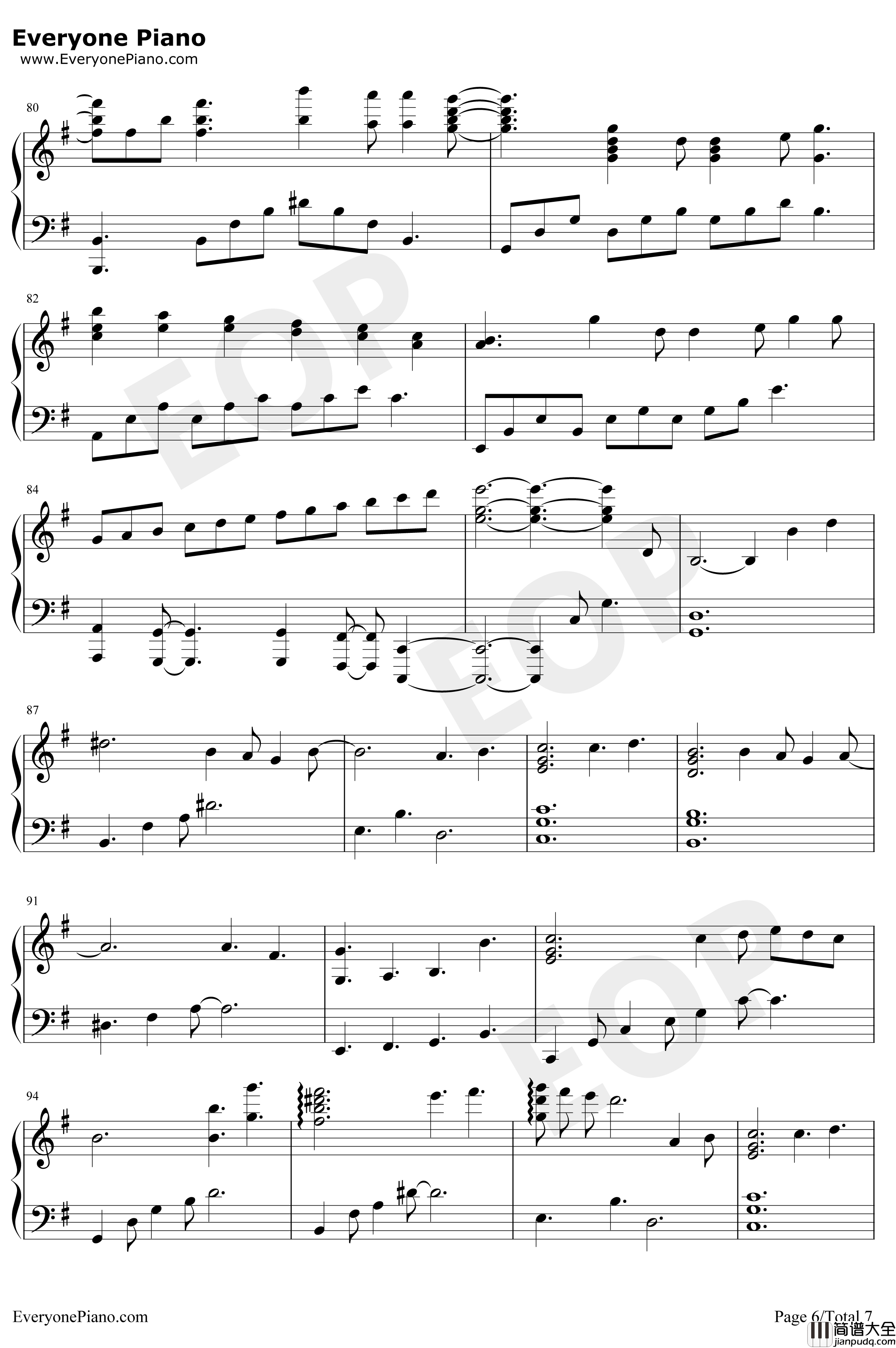 Shape_of_You钢琴谱_EdSheeran_演奏版