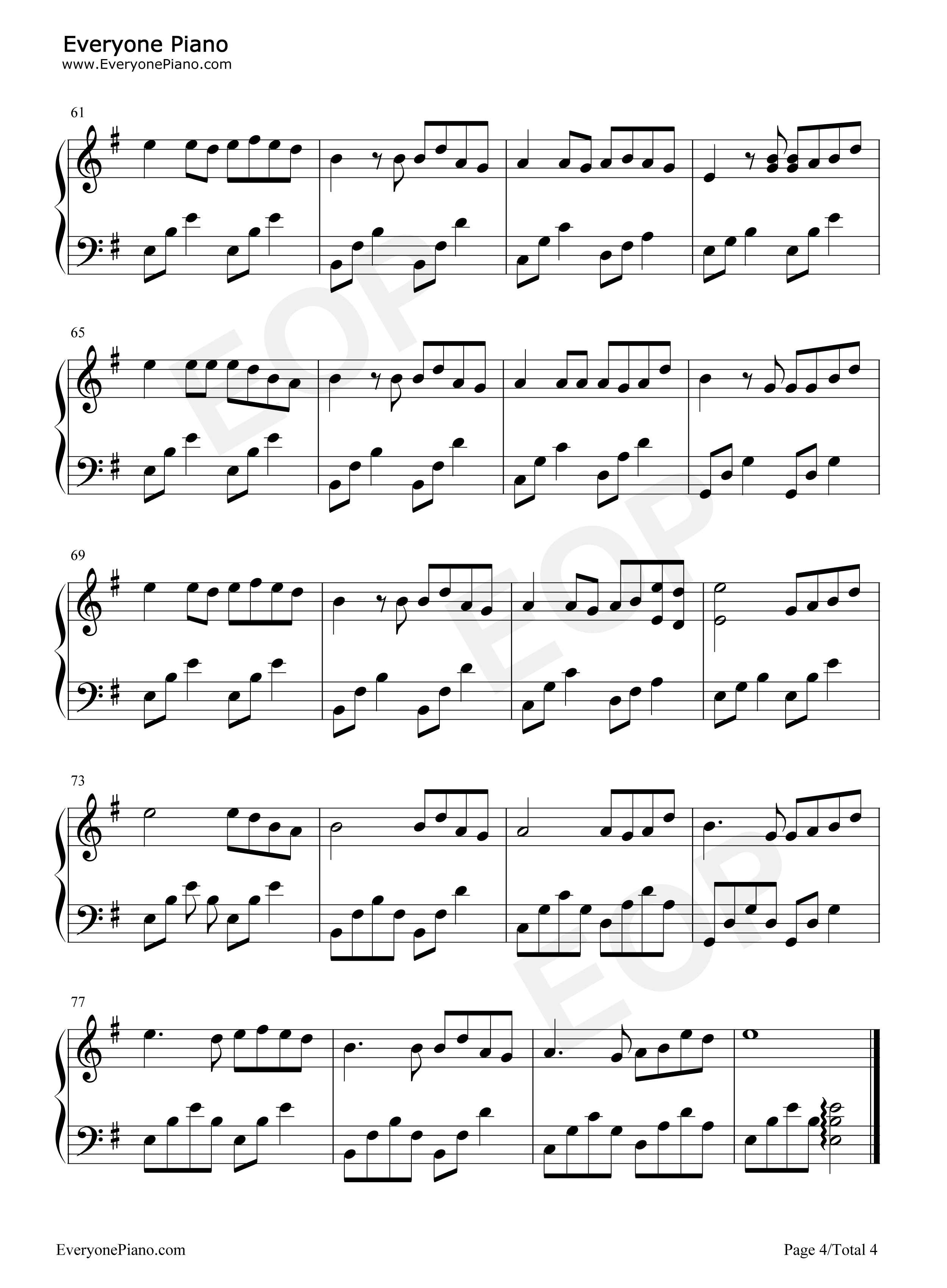 化风行万里钢琴谱_大欢