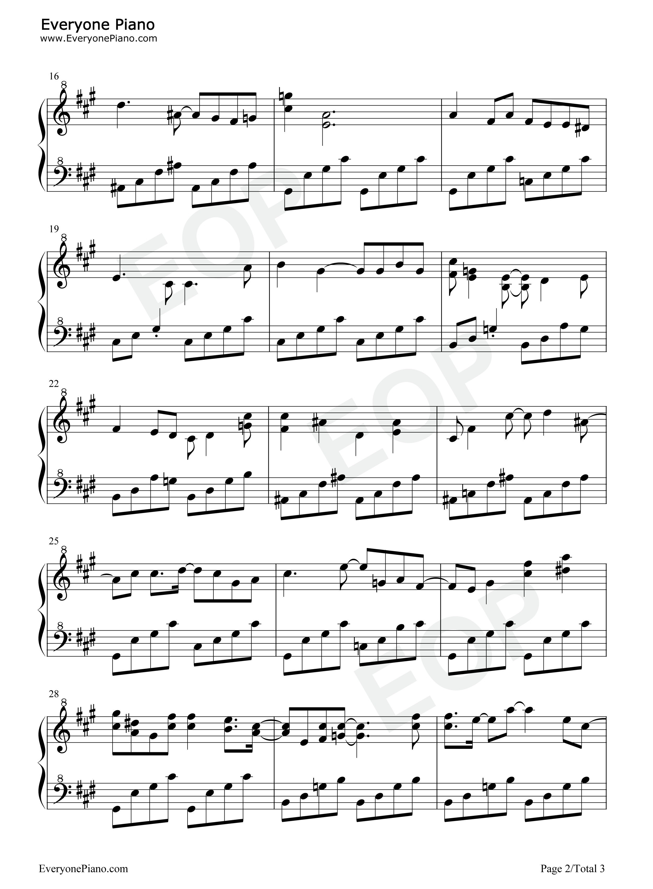 Melancholy钢琴谱_Jacek_Fragik_Rogal